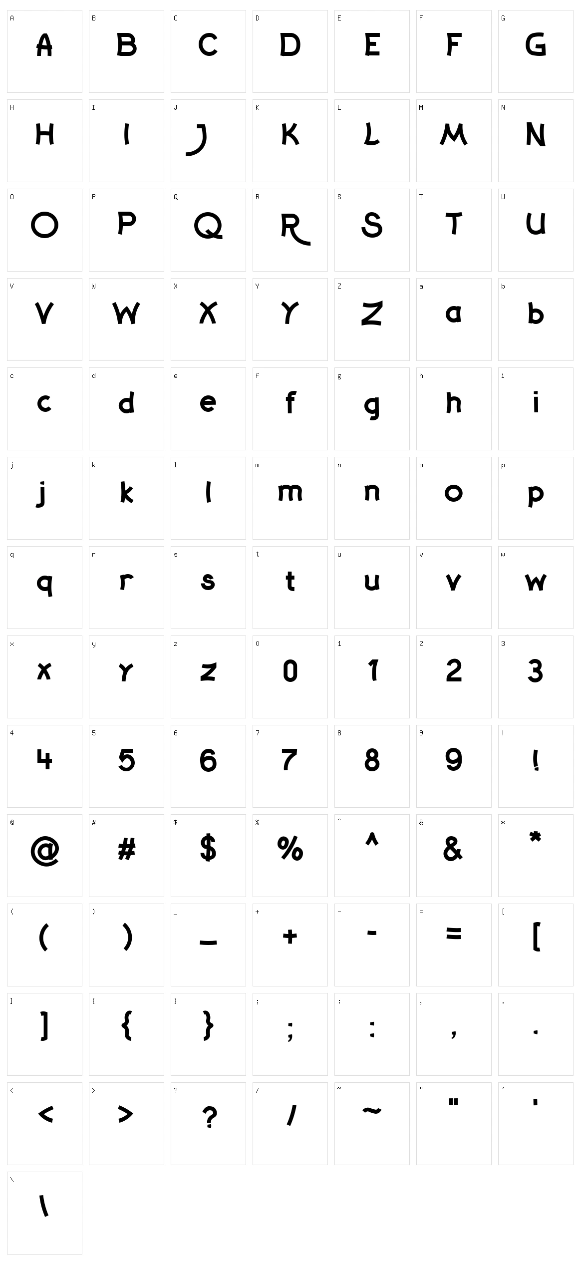 Walk N Roll Character Set