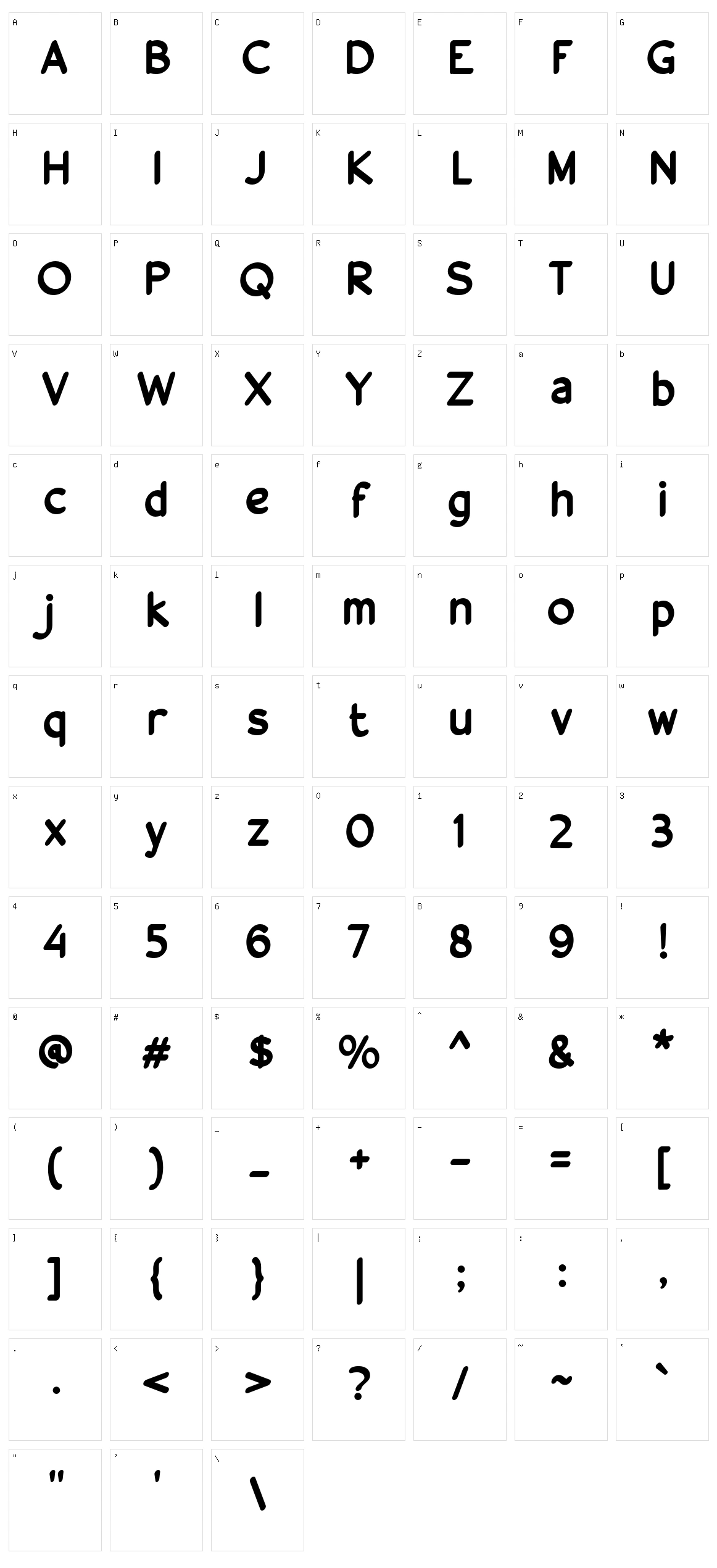 a Anti Corona Character Set