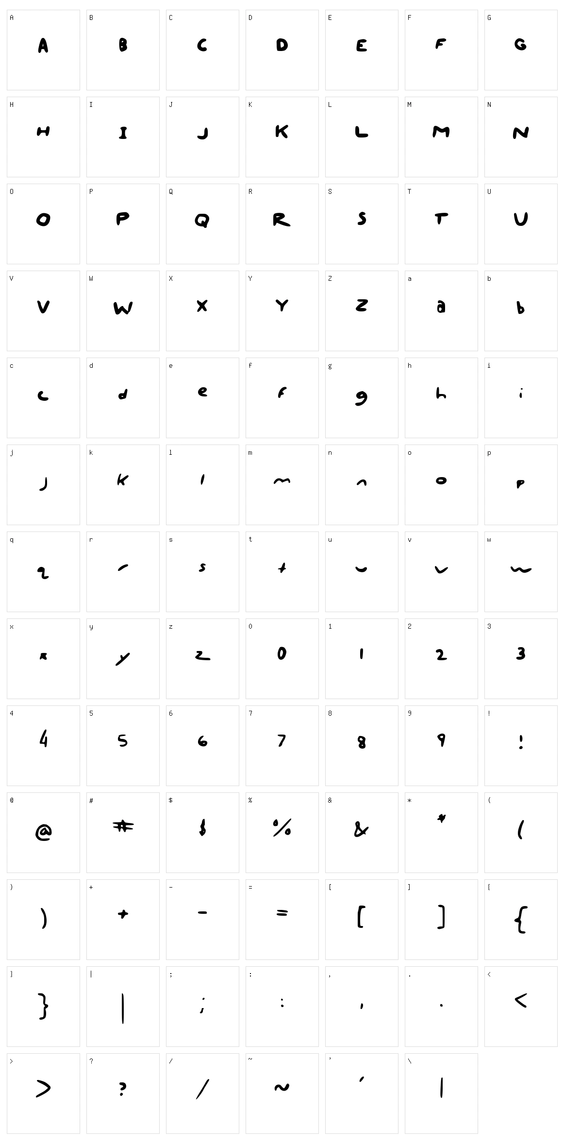 Apacaxi Comic Character Set
