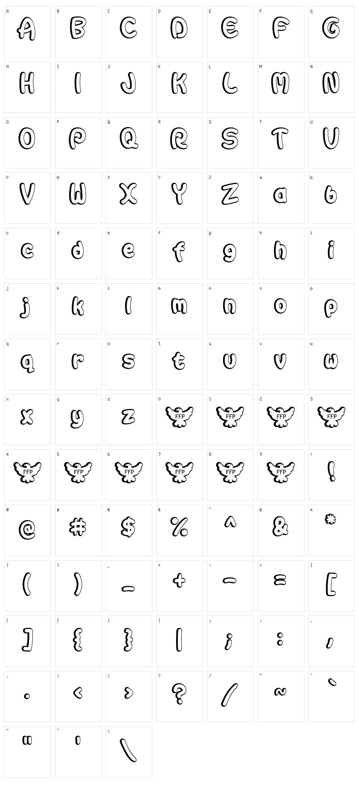 Autarquica Character Set