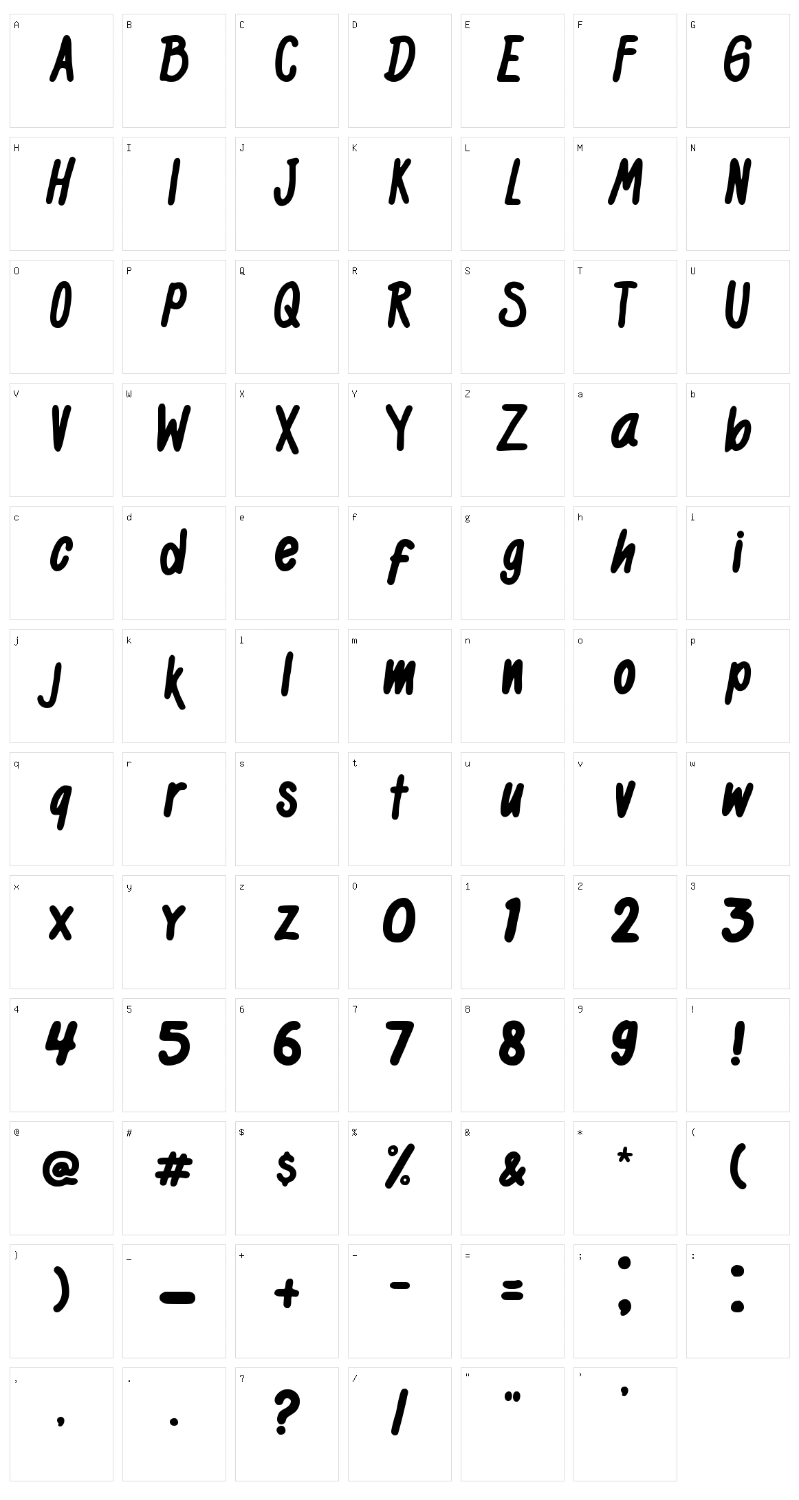 Black Kids Character Set