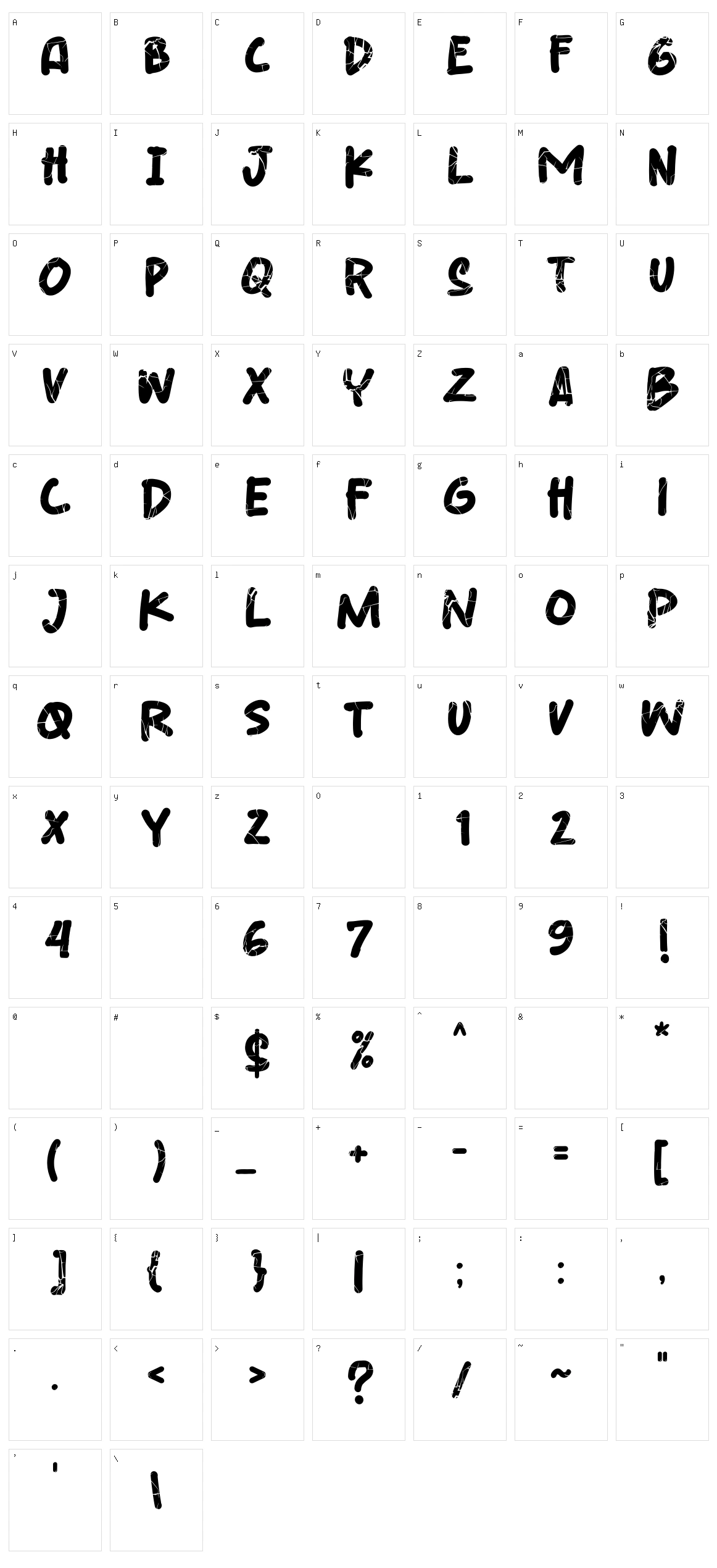 Breaking The Comic Character Set