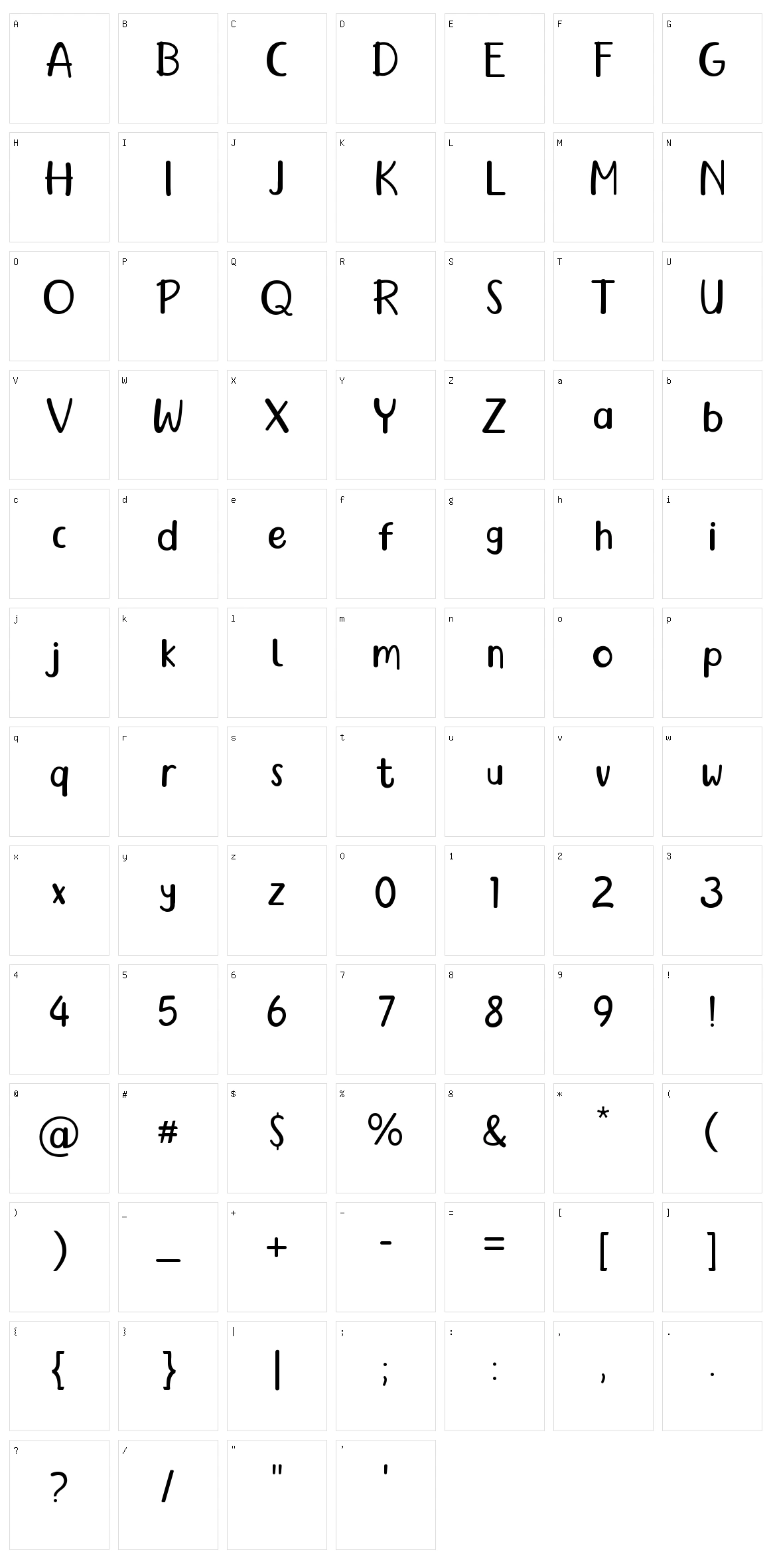 Child Babita Character Set