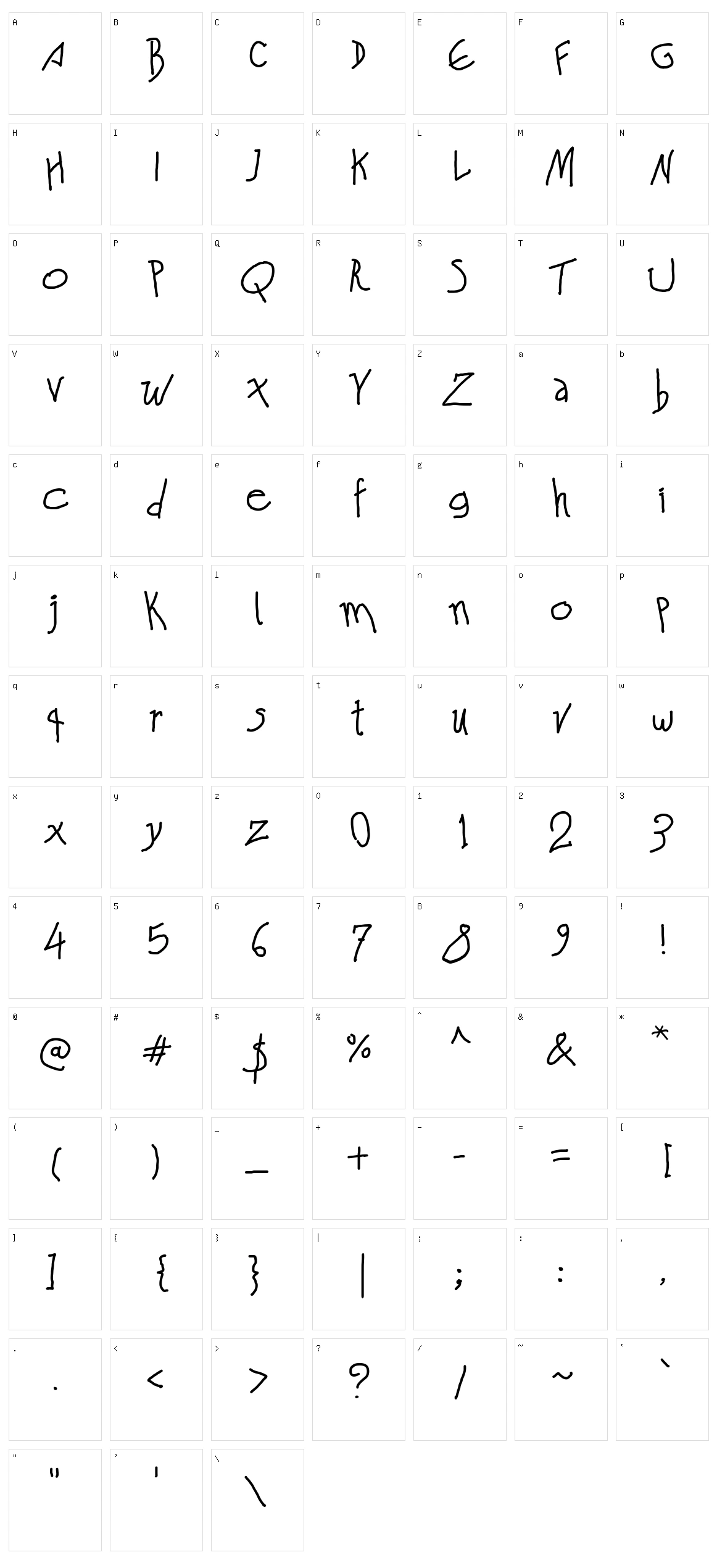 Comic Book Cartunia Character Set