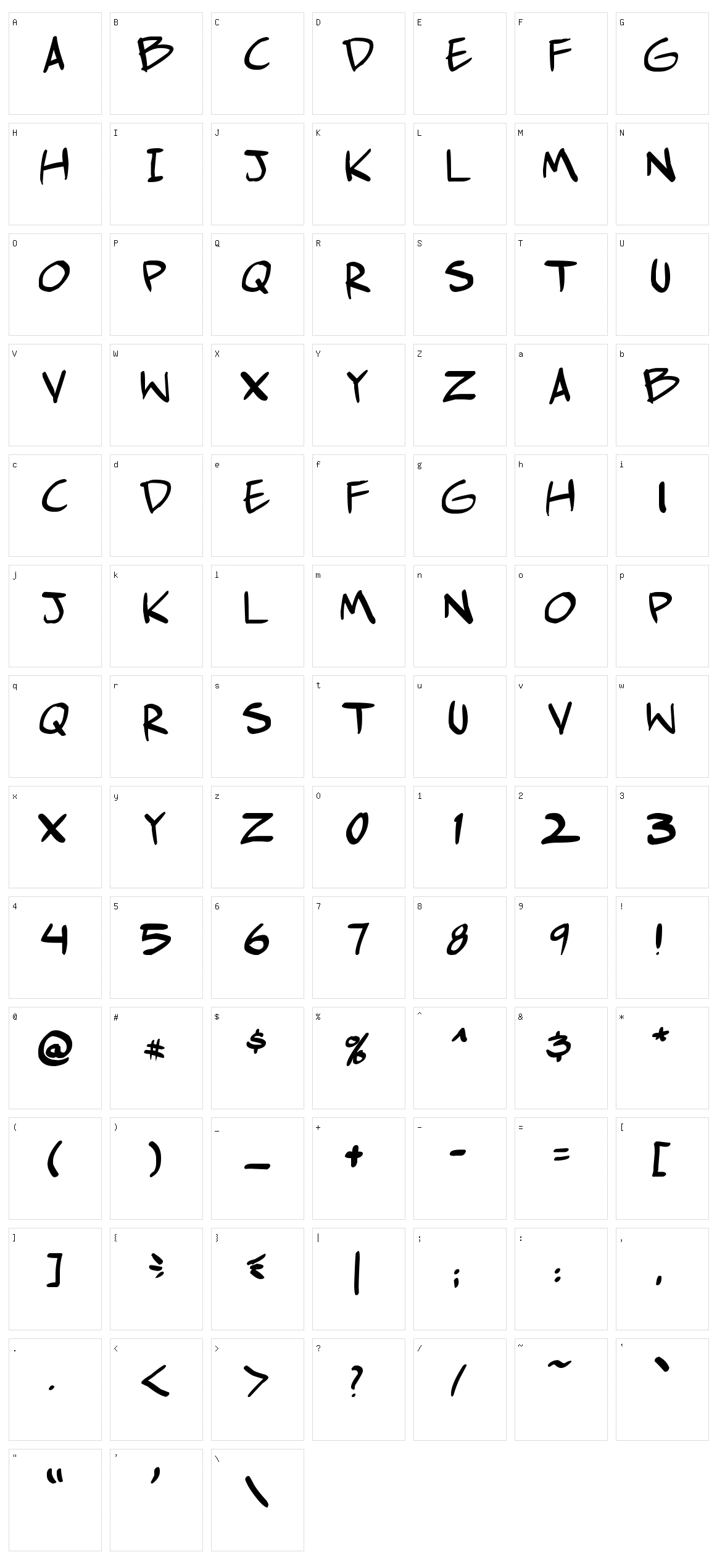 Comic Hustle Character Set