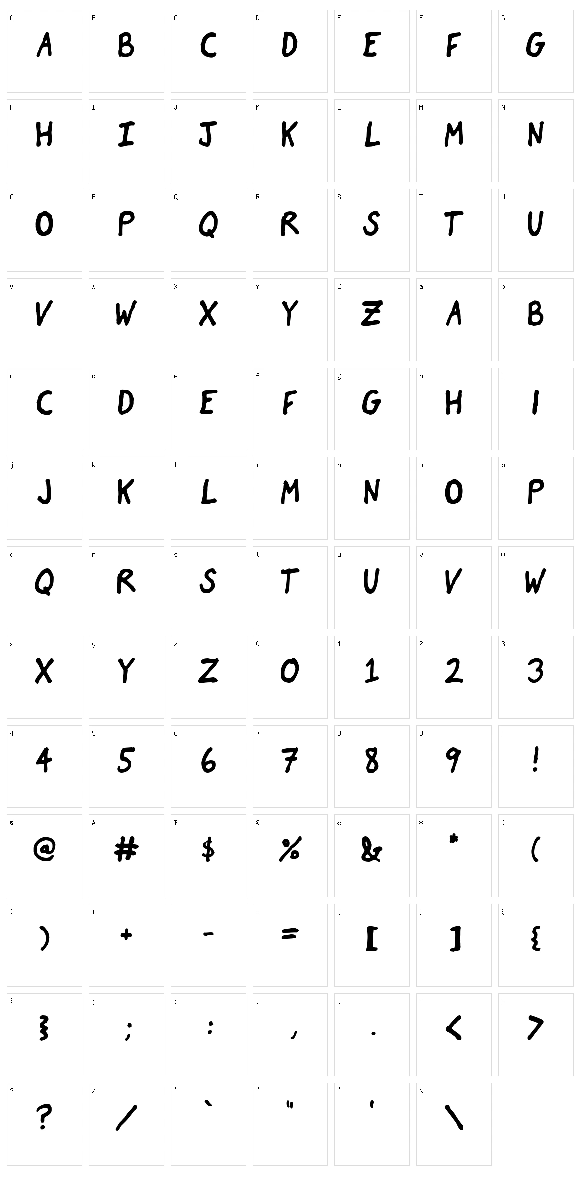 Comic James Character Set