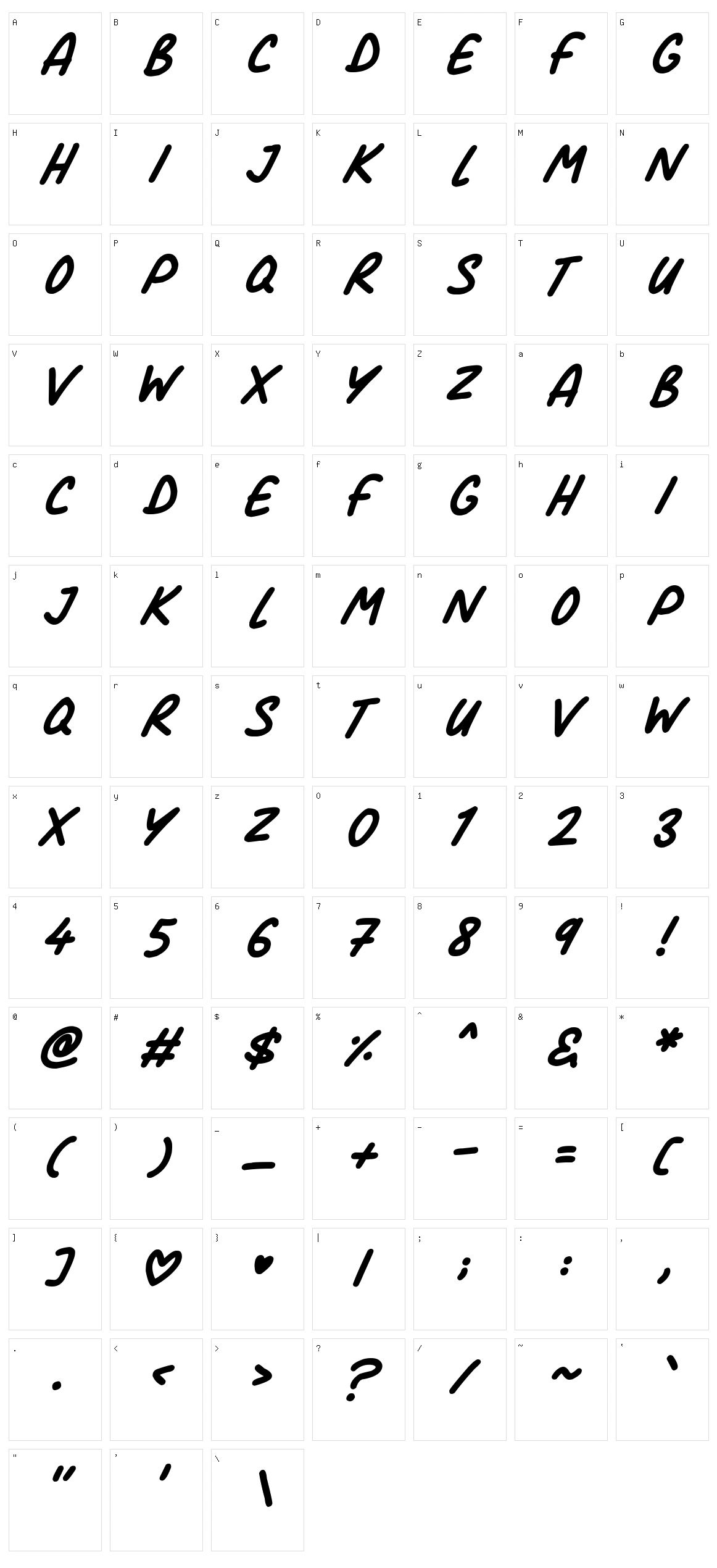 Comic Marker Deluxe Character Set