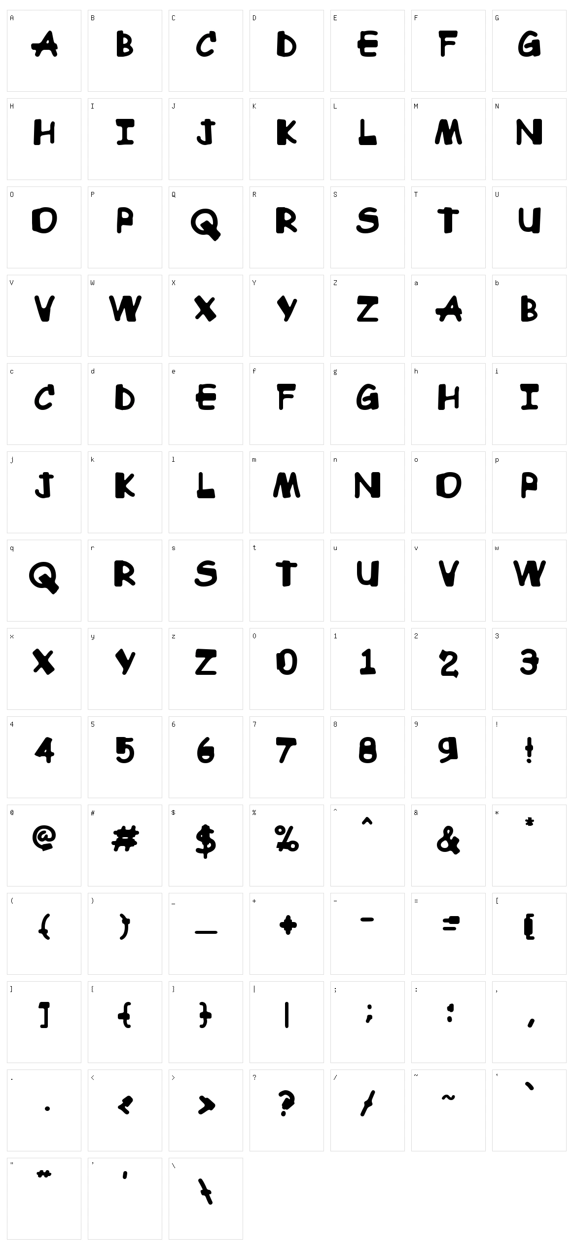 Comic Sandchez Character Set