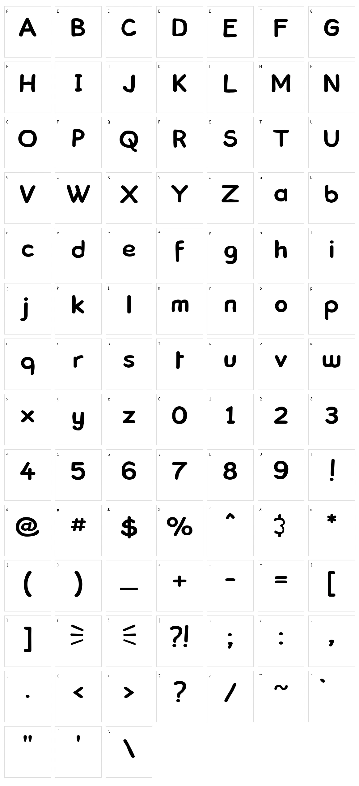 Comick Book Character Set