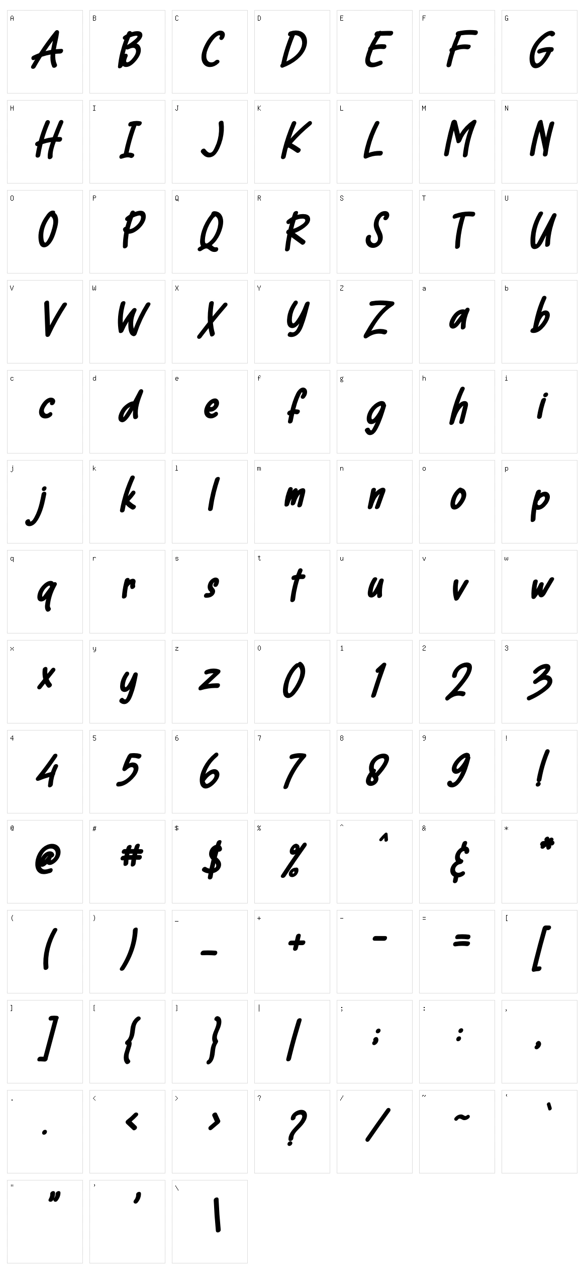 Cool Cat Character Set