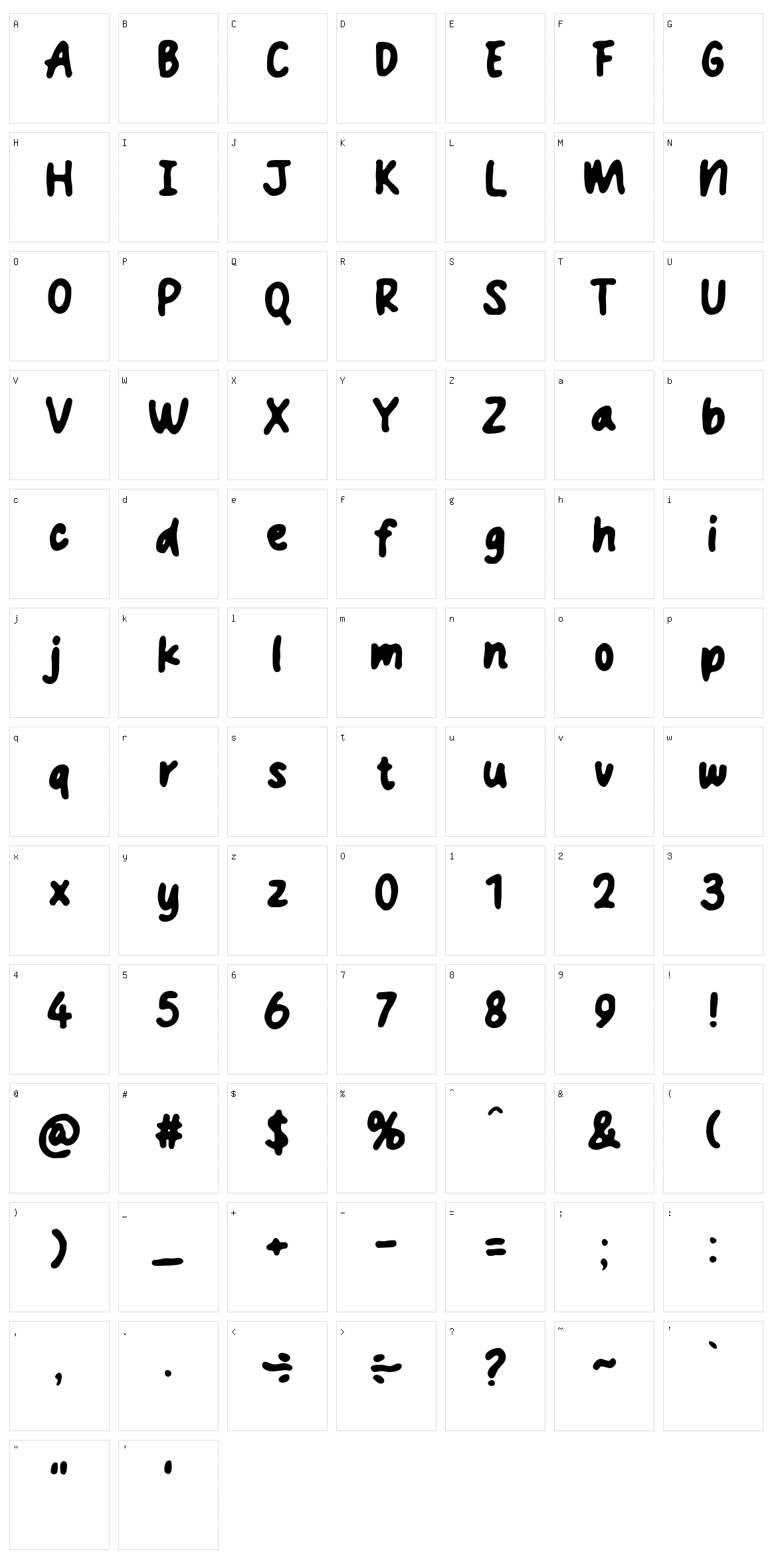 Crunchy Crab Character Set