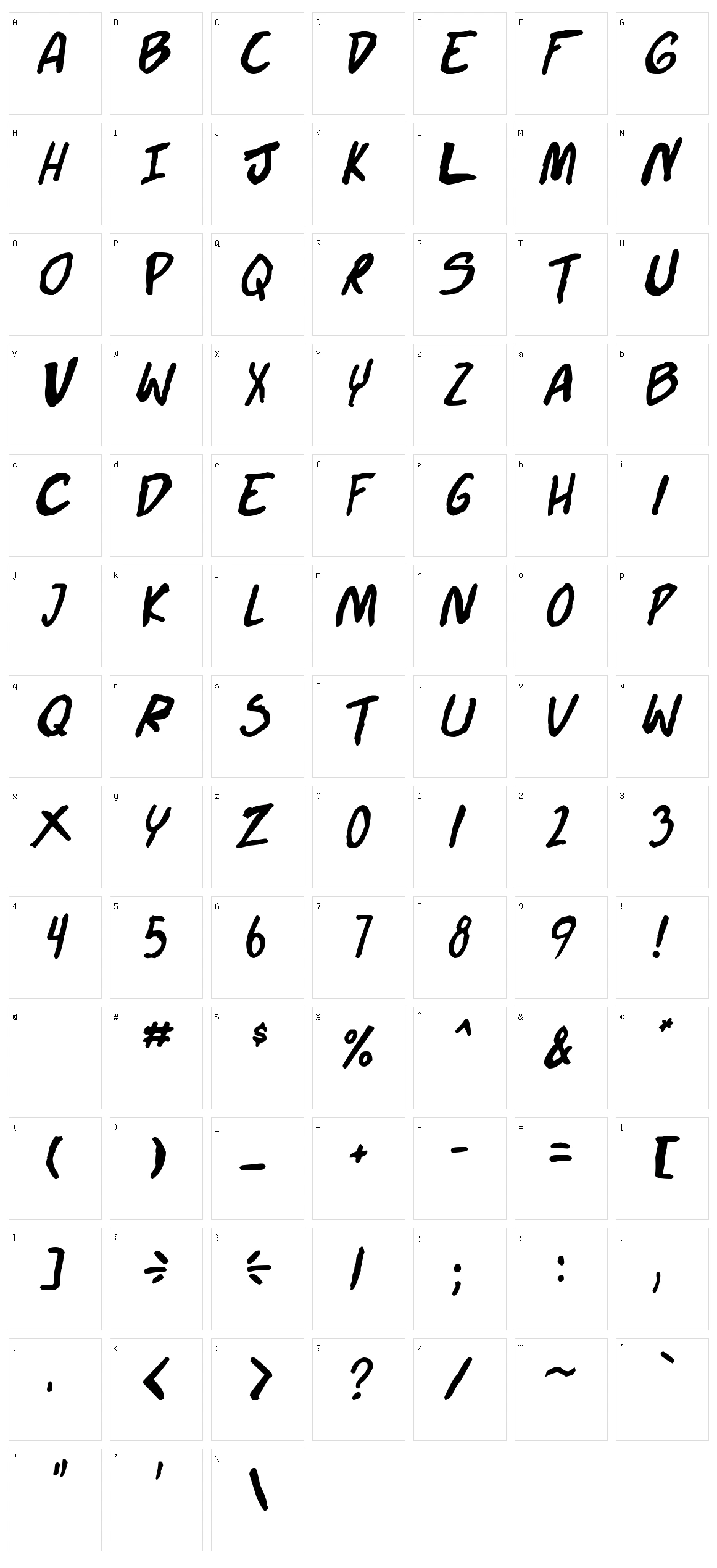 Doujinshi Character Set