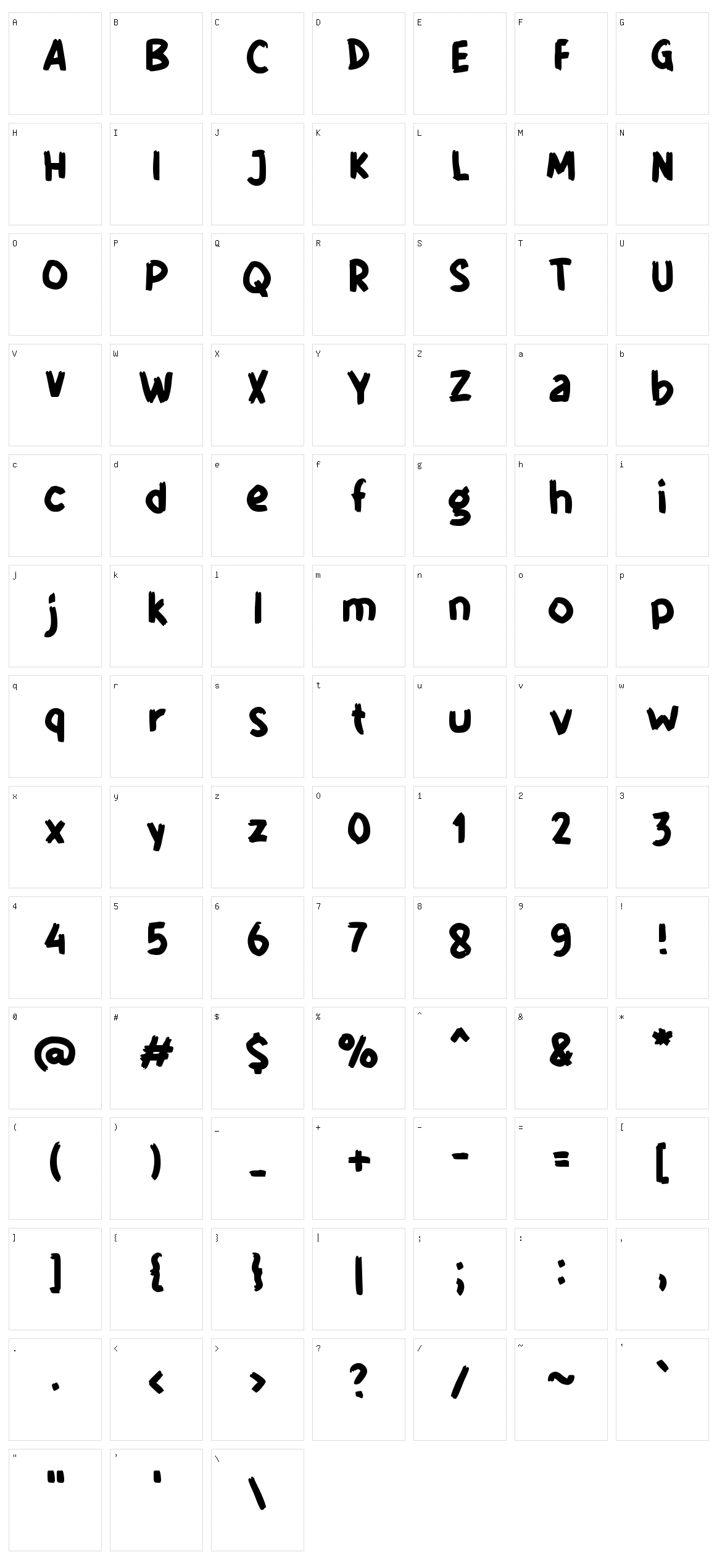 f Figu Morisca Character Set