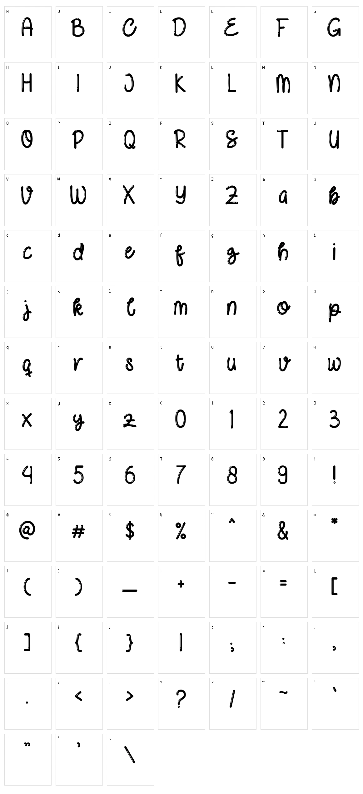 Funcy Kids Character Set