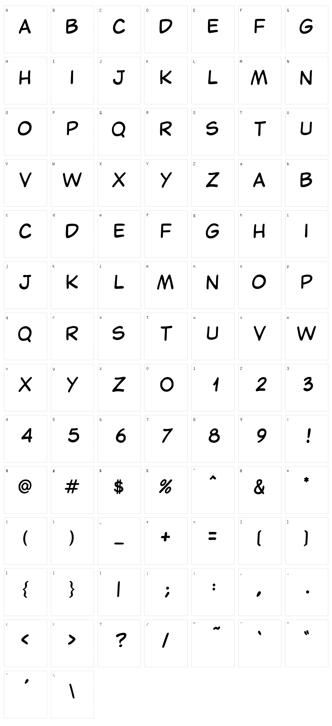 IBS Cartooning Character Set