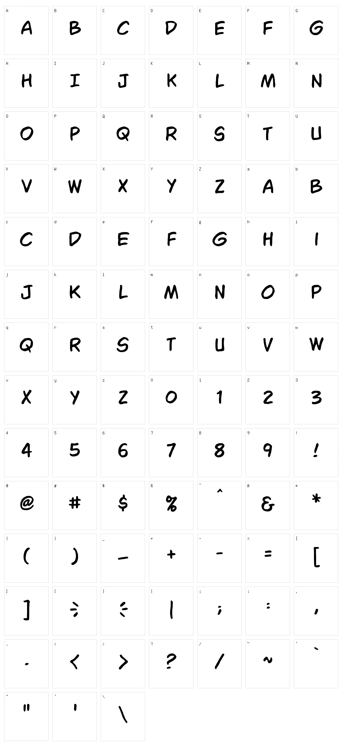 IBS Hagio Graphics Character Set