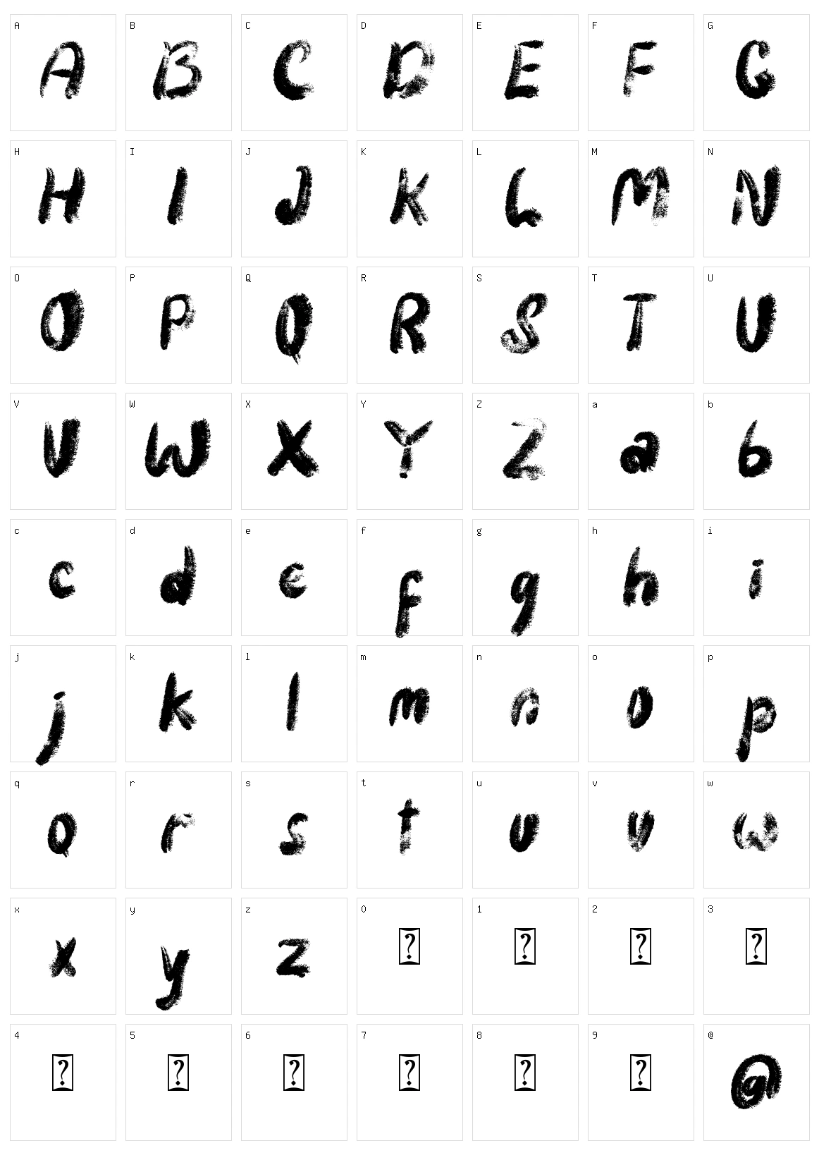 Zombie Predator Character Set