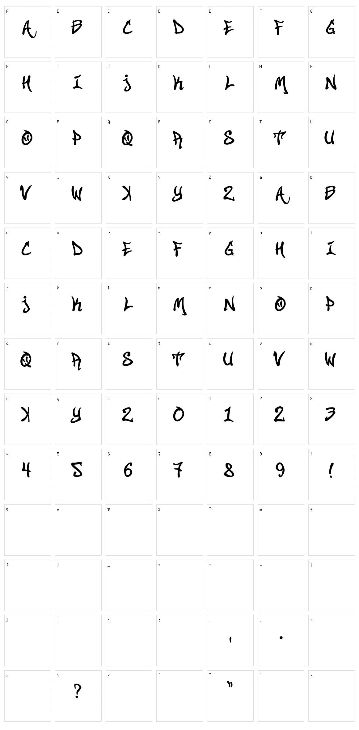 Street Soul Character Set