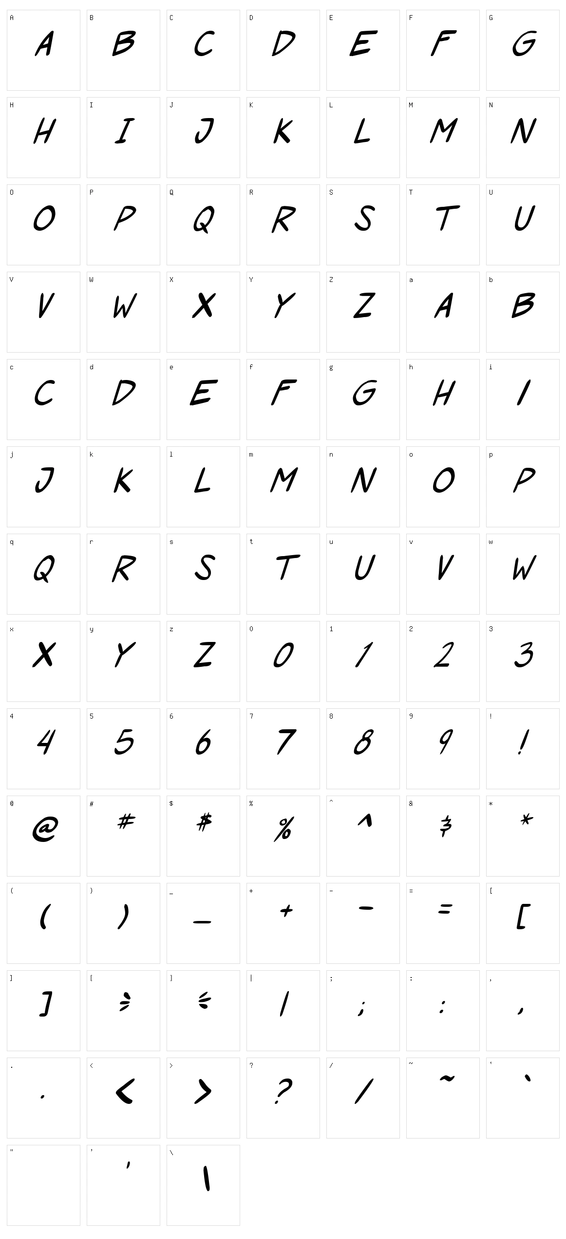Roof Runners Character Set
