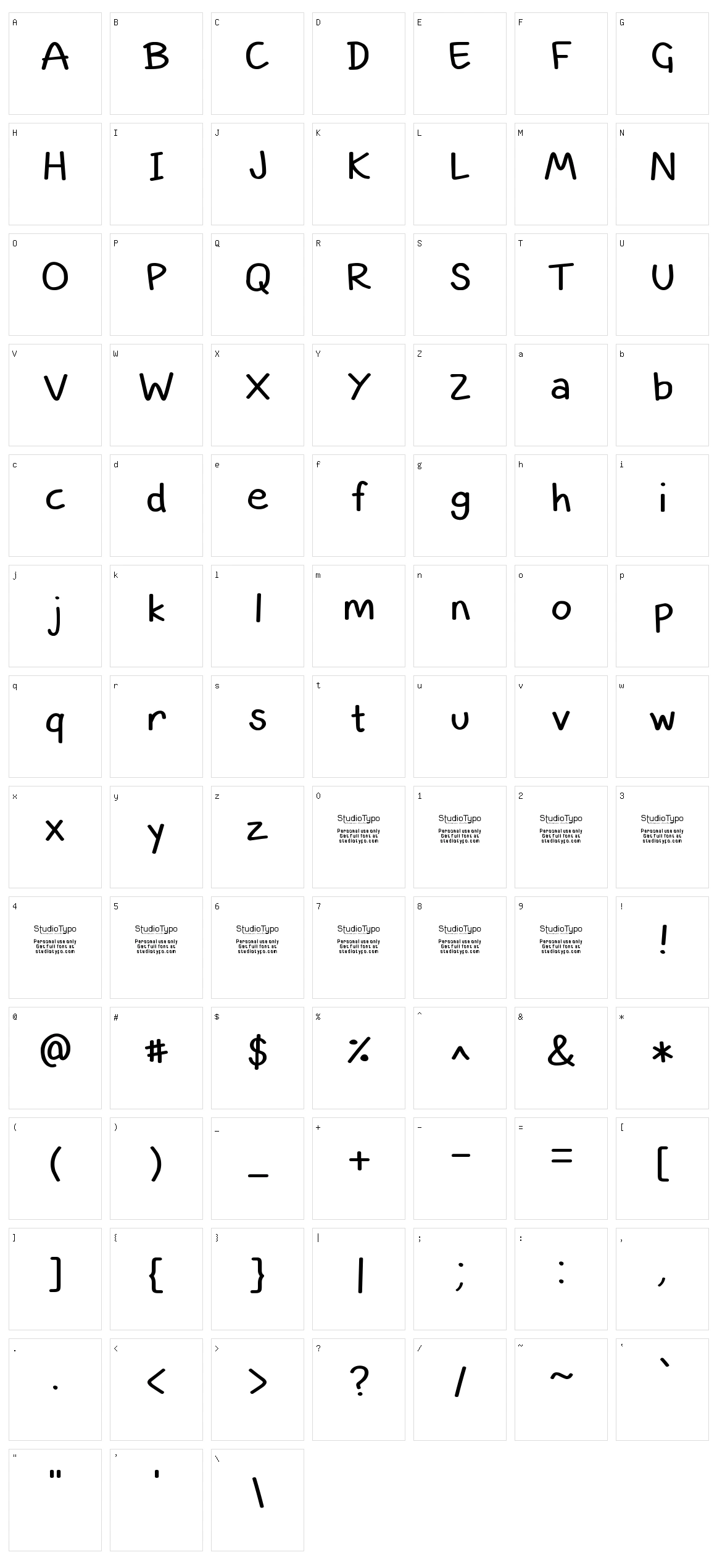 Smart Kid Character Set