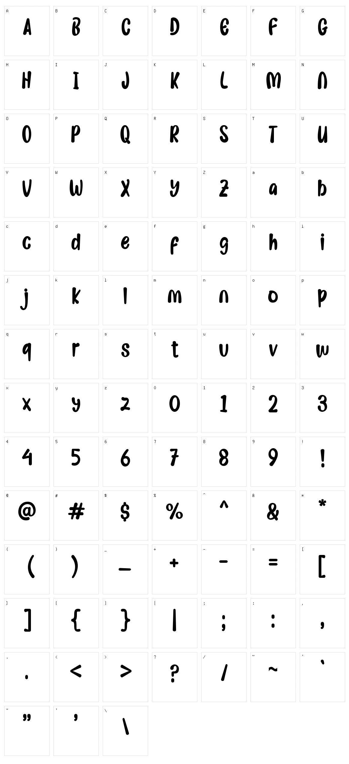 Tarik Ses Character Set