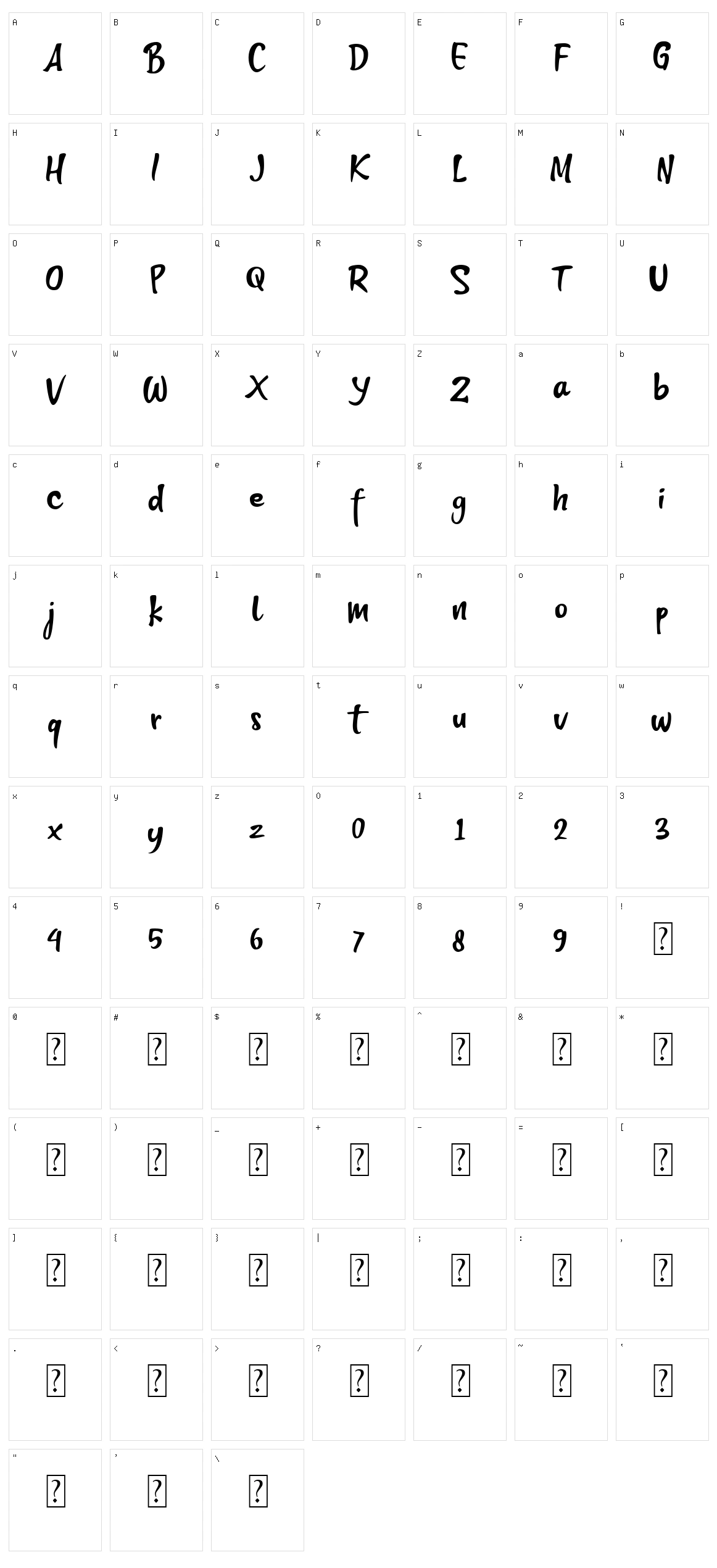 Think Smart Character Set