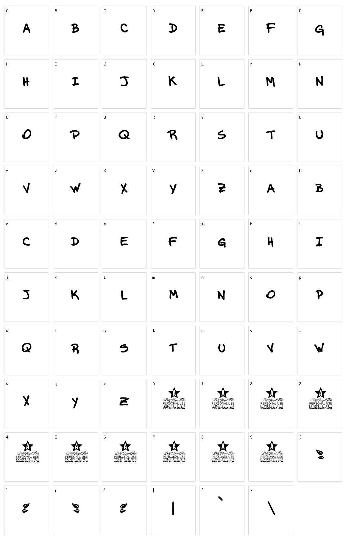 Veggy Character Set