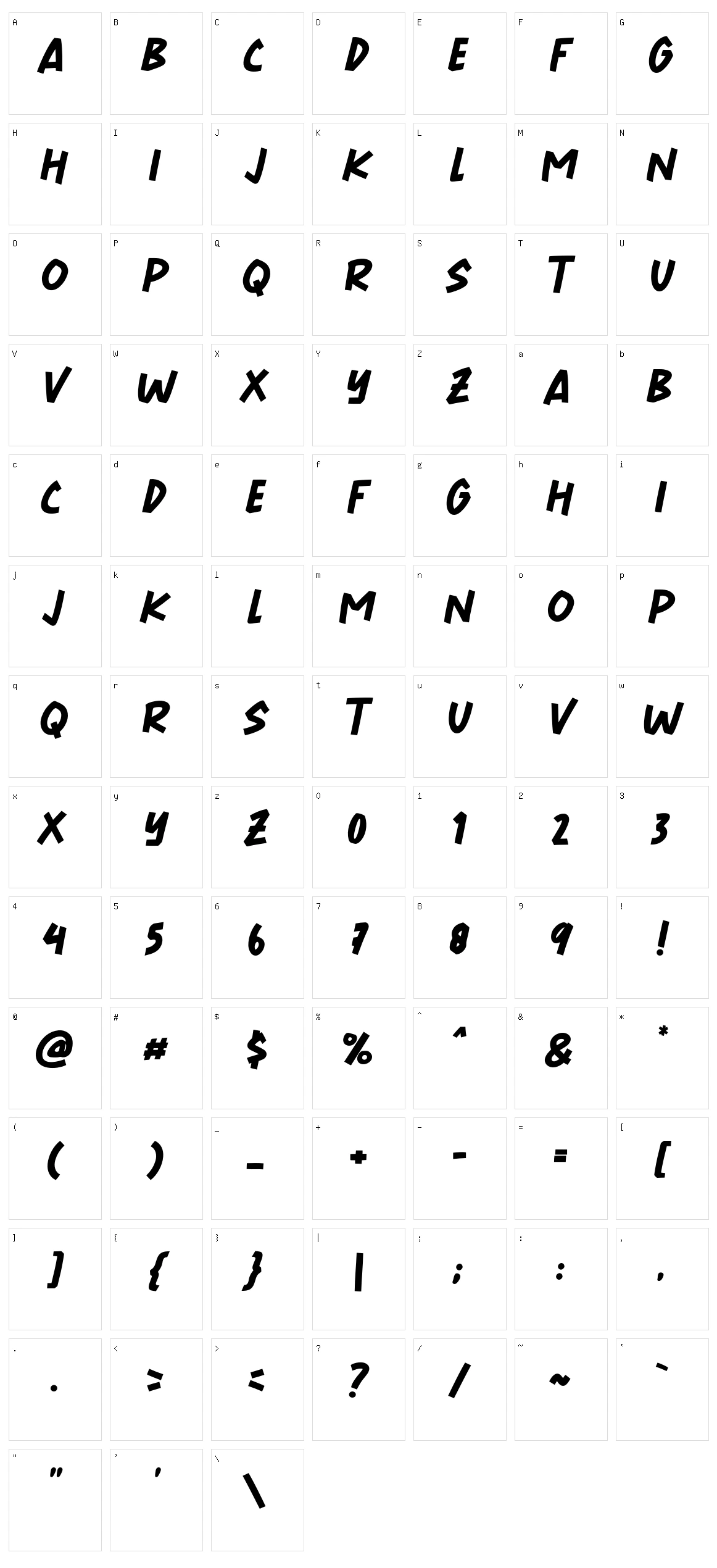 Virus Killer Character Set