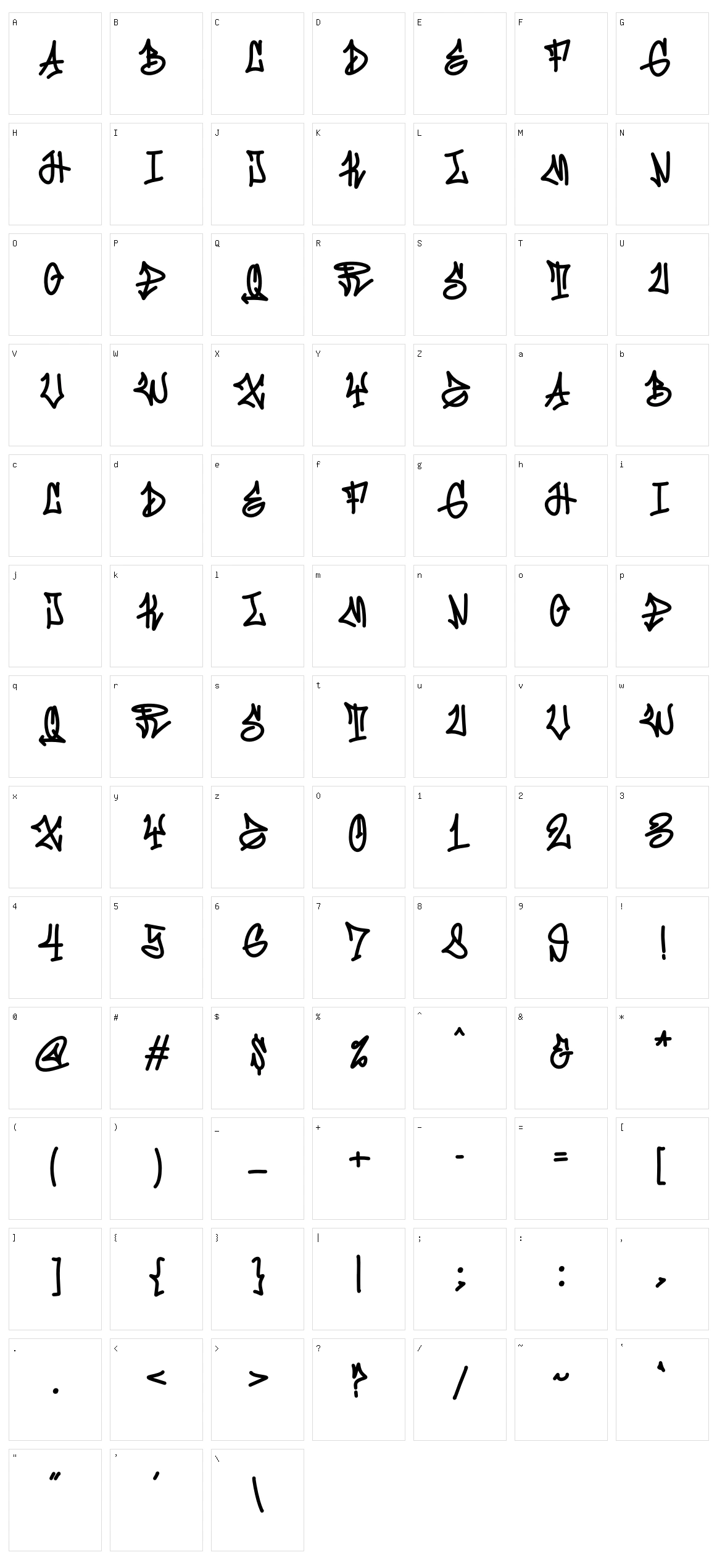 Step Better Character Set