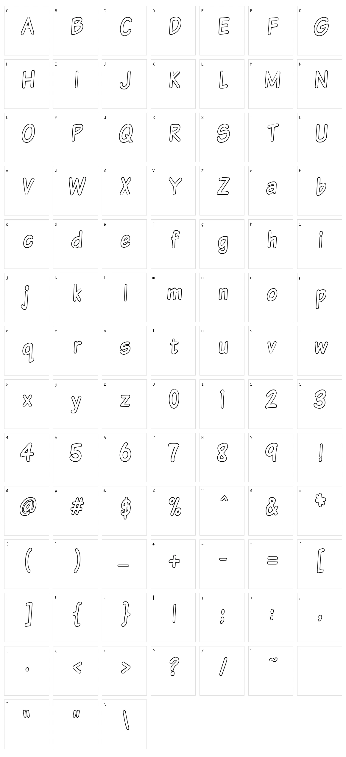 VTC Sunday Komix Character Set
