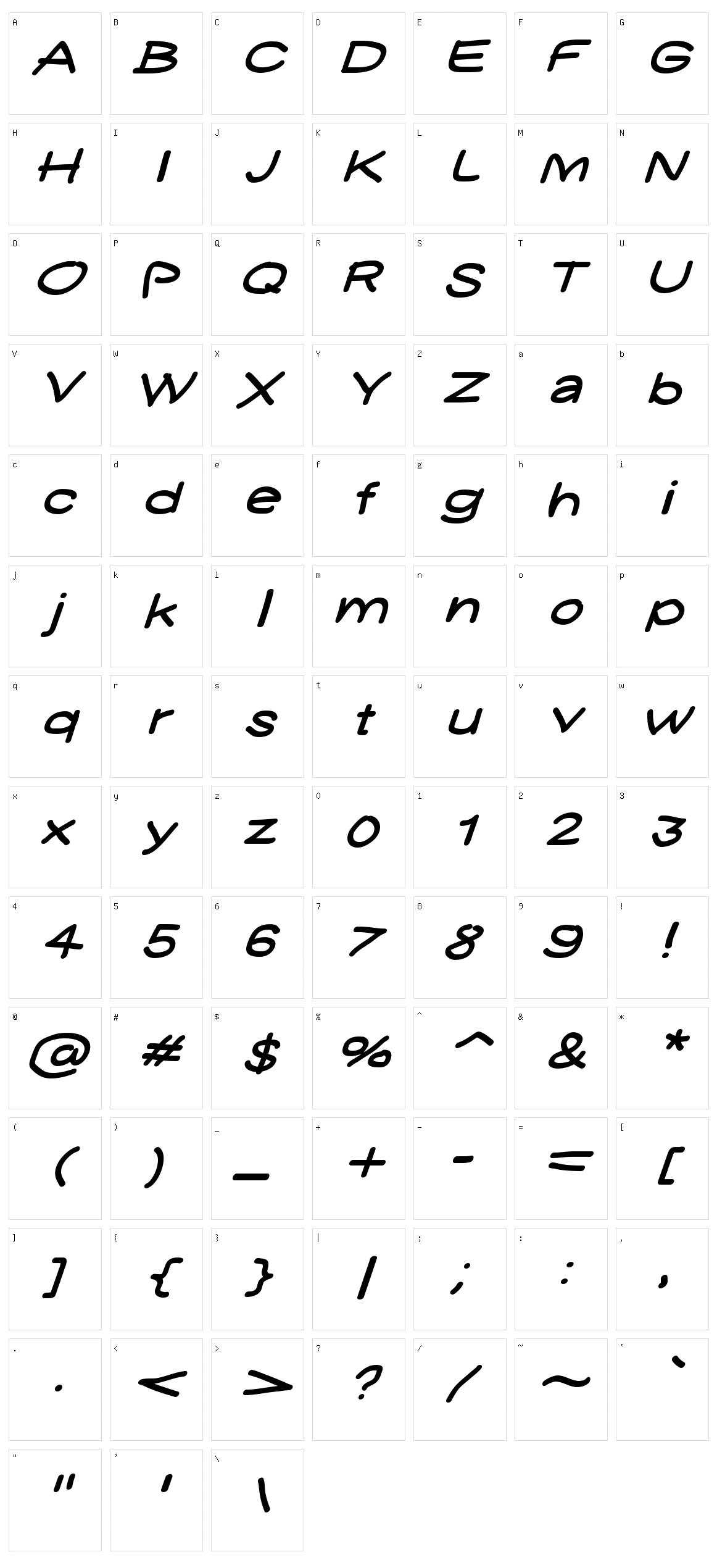 Yukathin N.Conte Smile Character Set