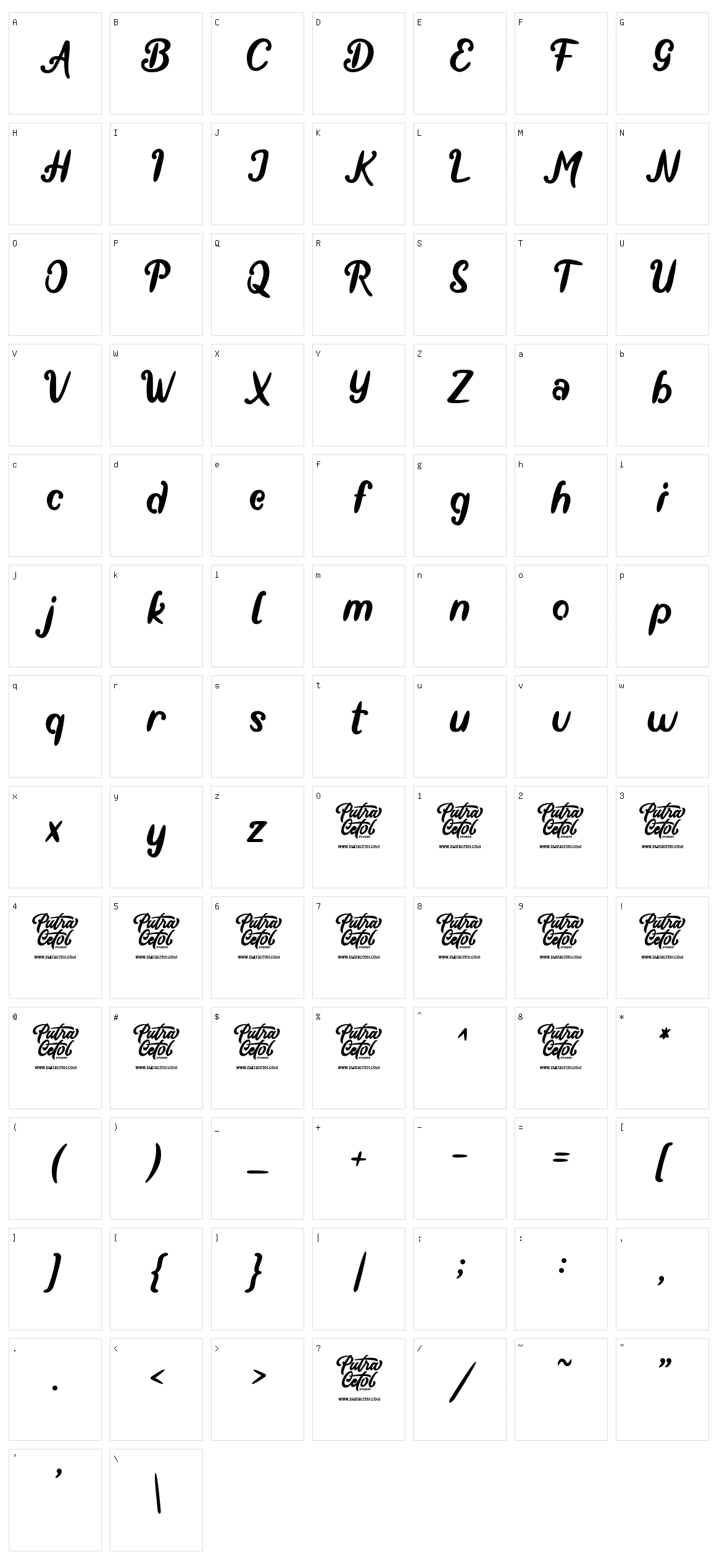 Absolute Joyful Character Set