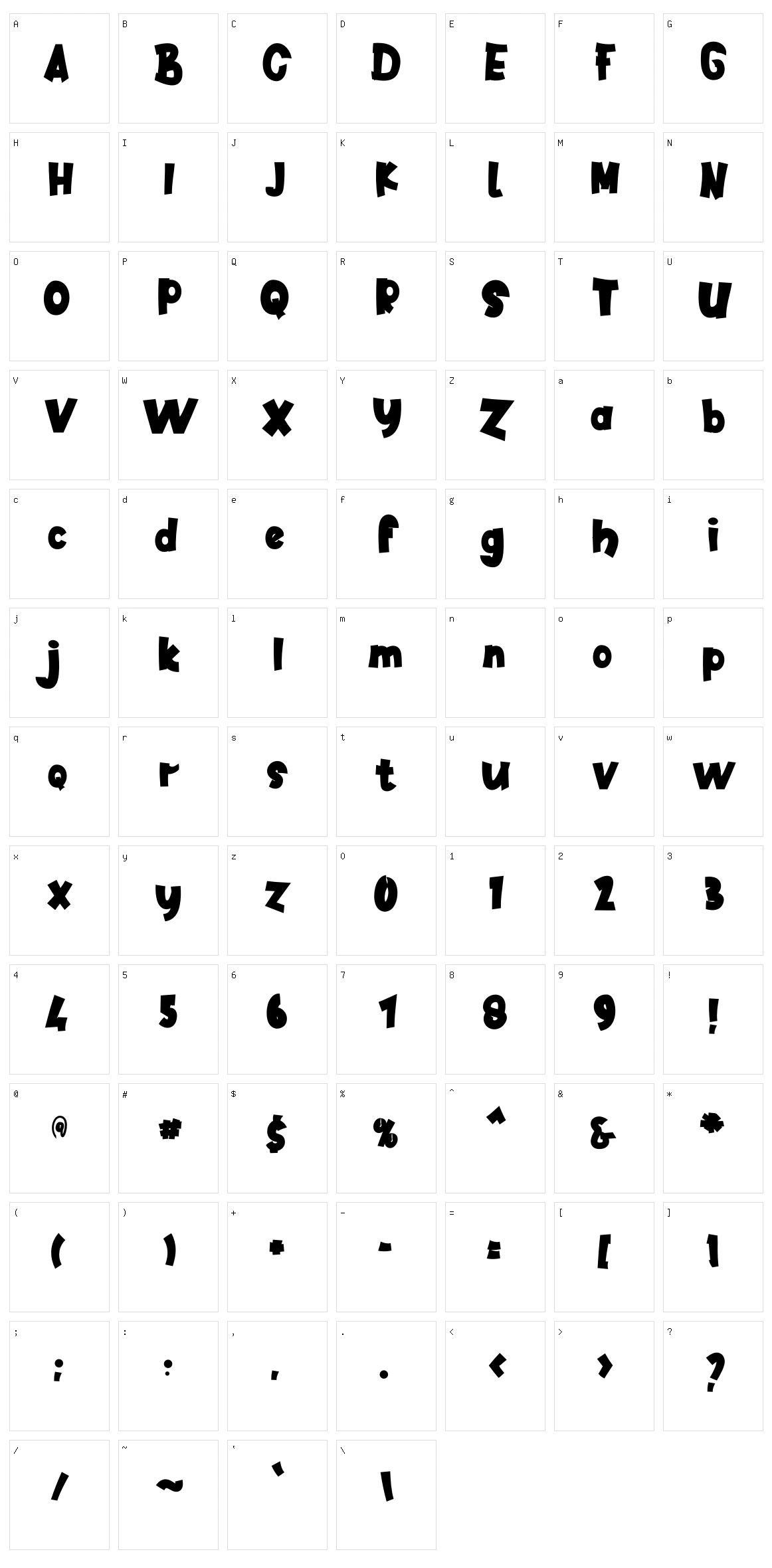 Amazing Kids Character Set