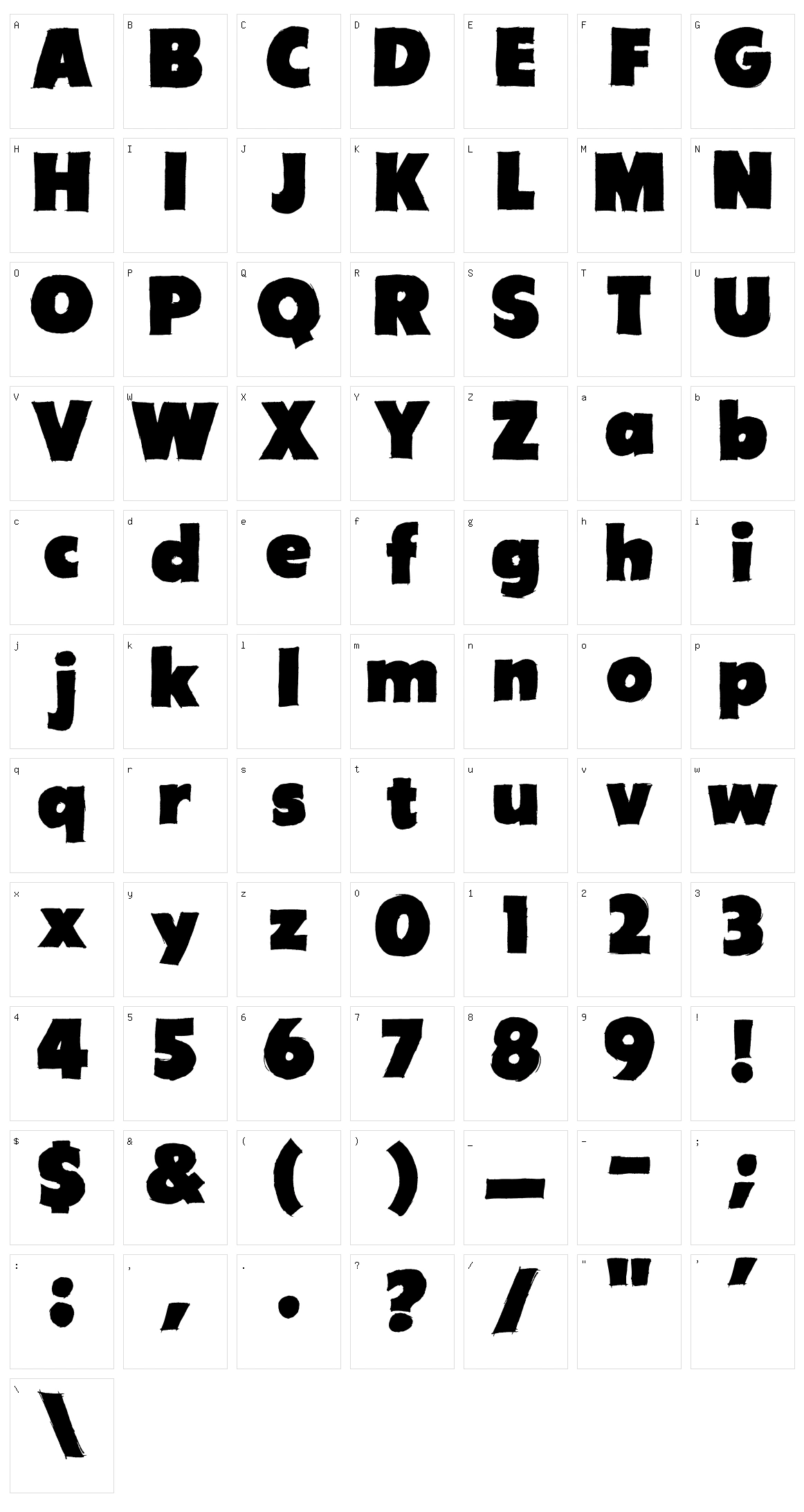 Are You Jimmy Carl Black Character Set