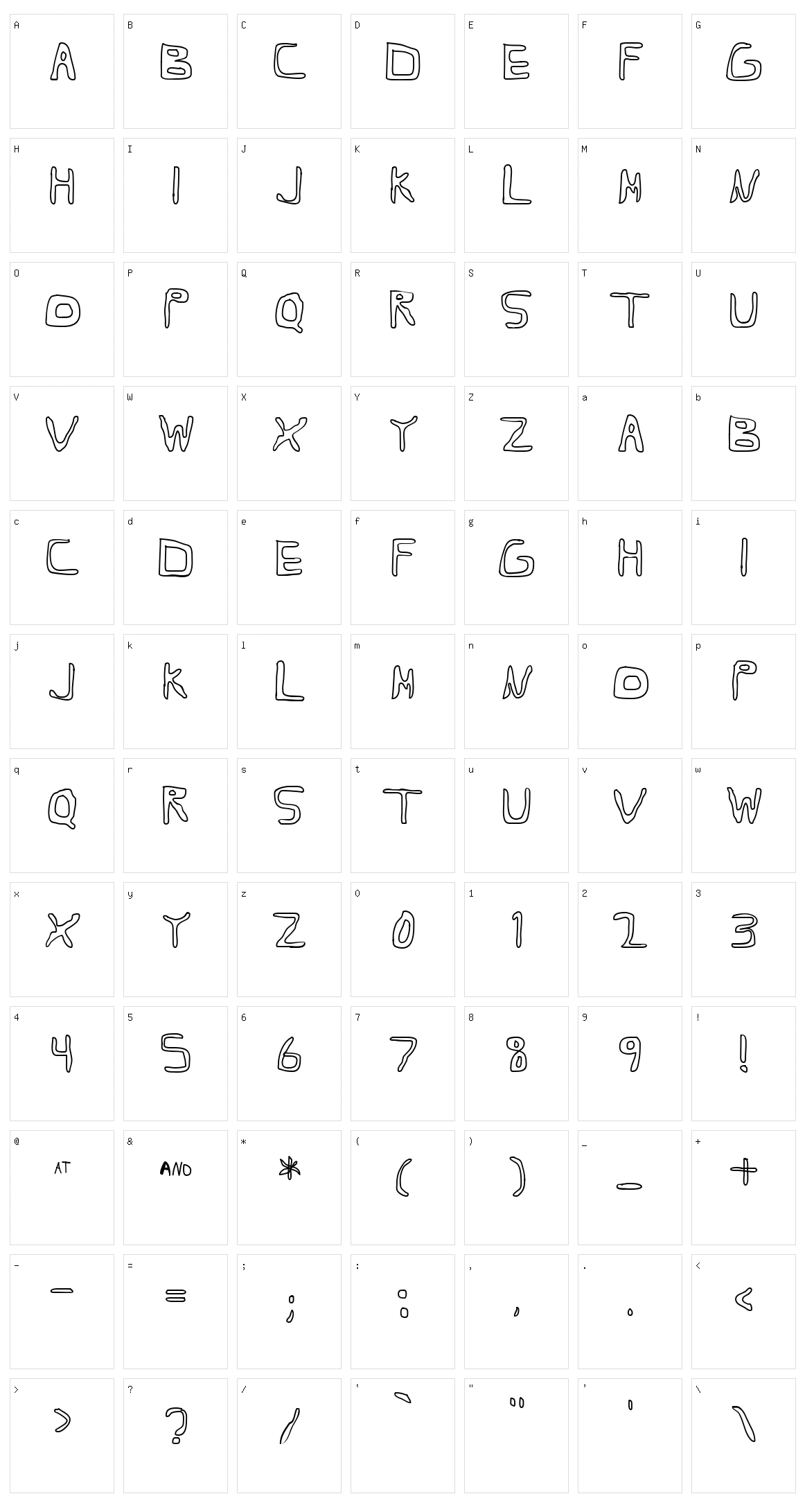 Barbapa 3 Character Set