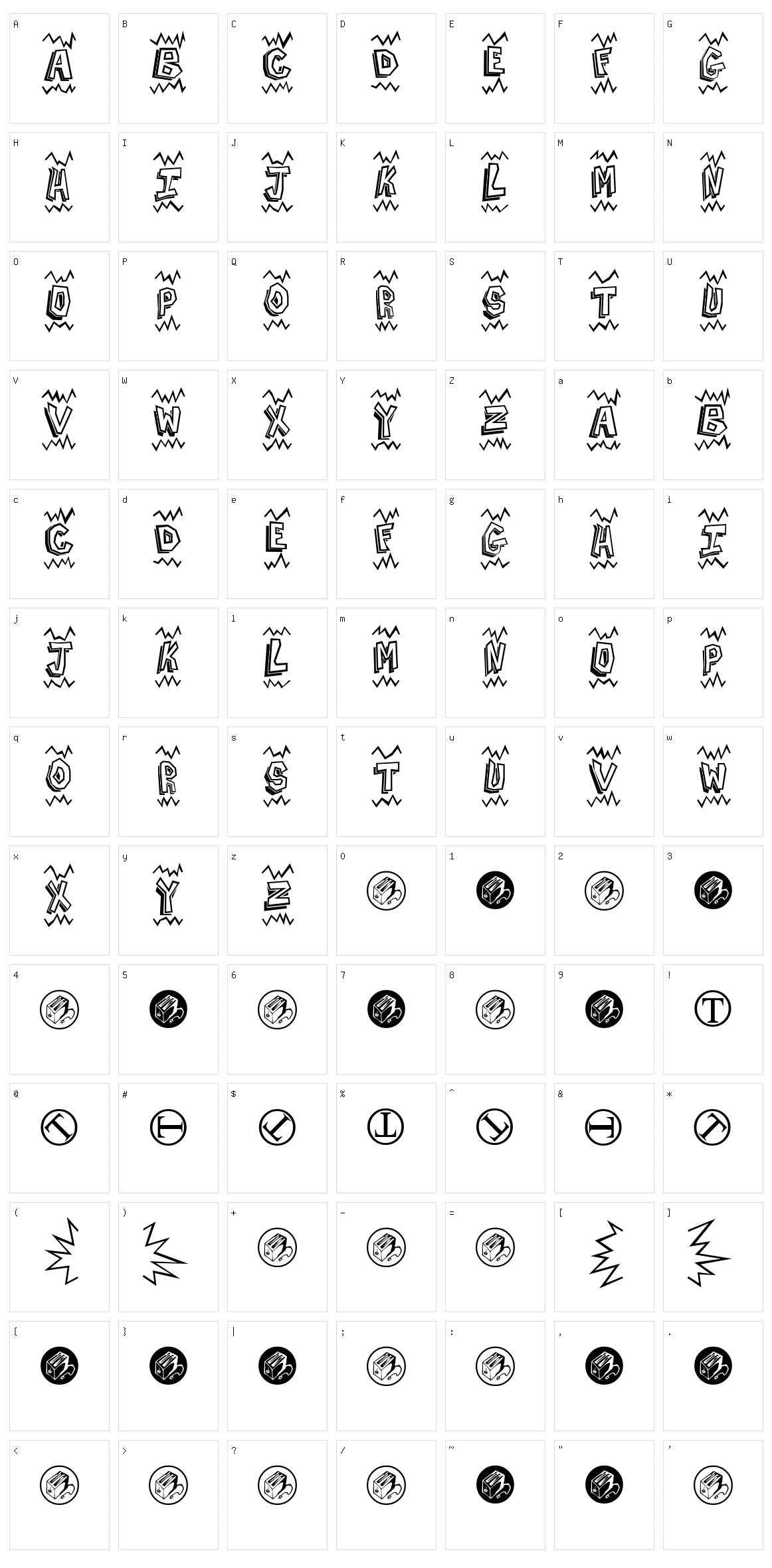 Batman Beat the hell Outta Me Character Set