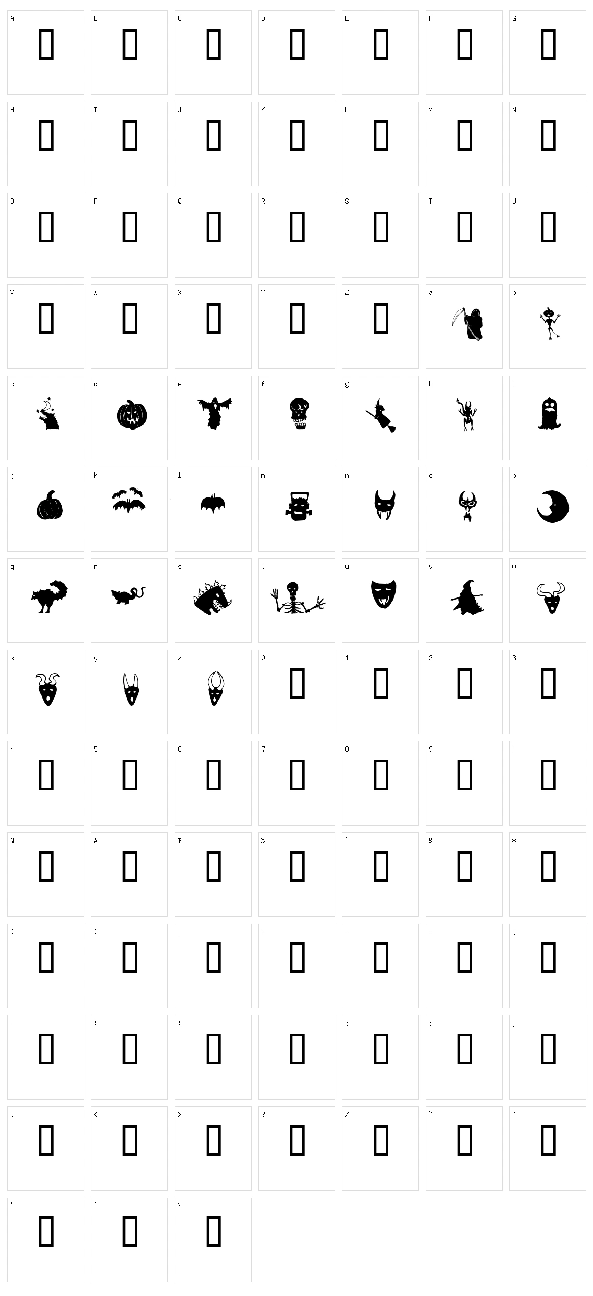 Holloweenie Bats Character Set