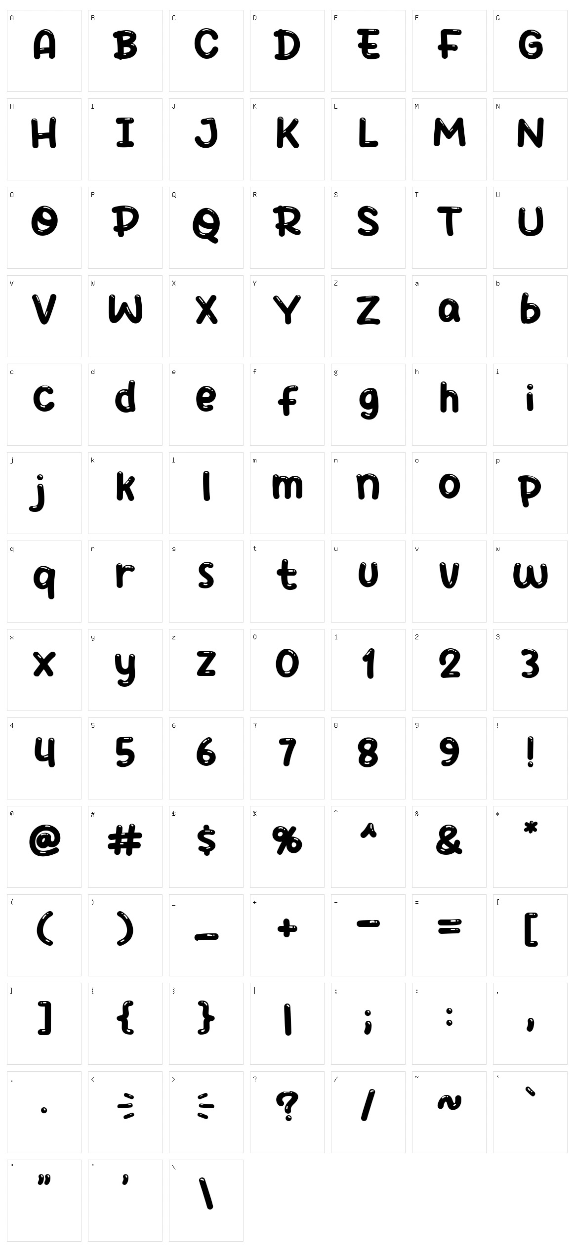 Boba Cups Character Set