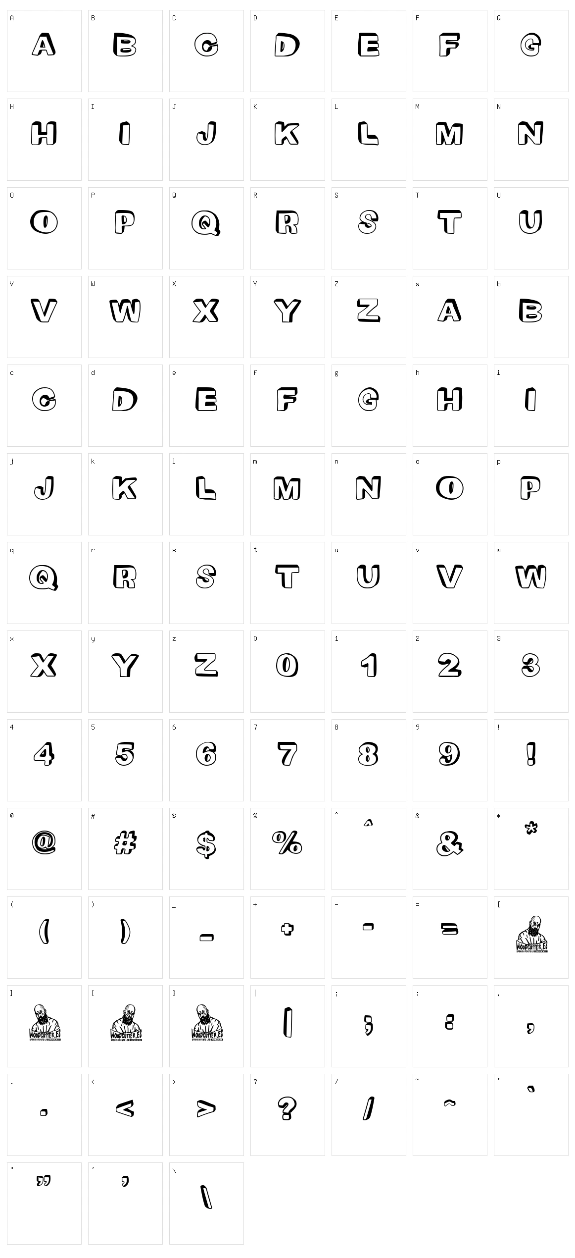 Brooklyn Chill Out Character Set