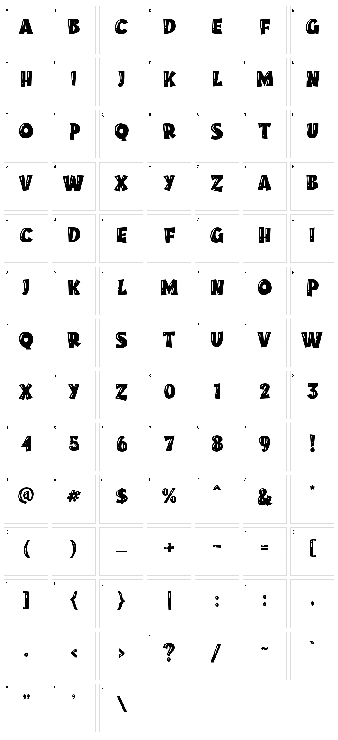 Bros Bear Character Set