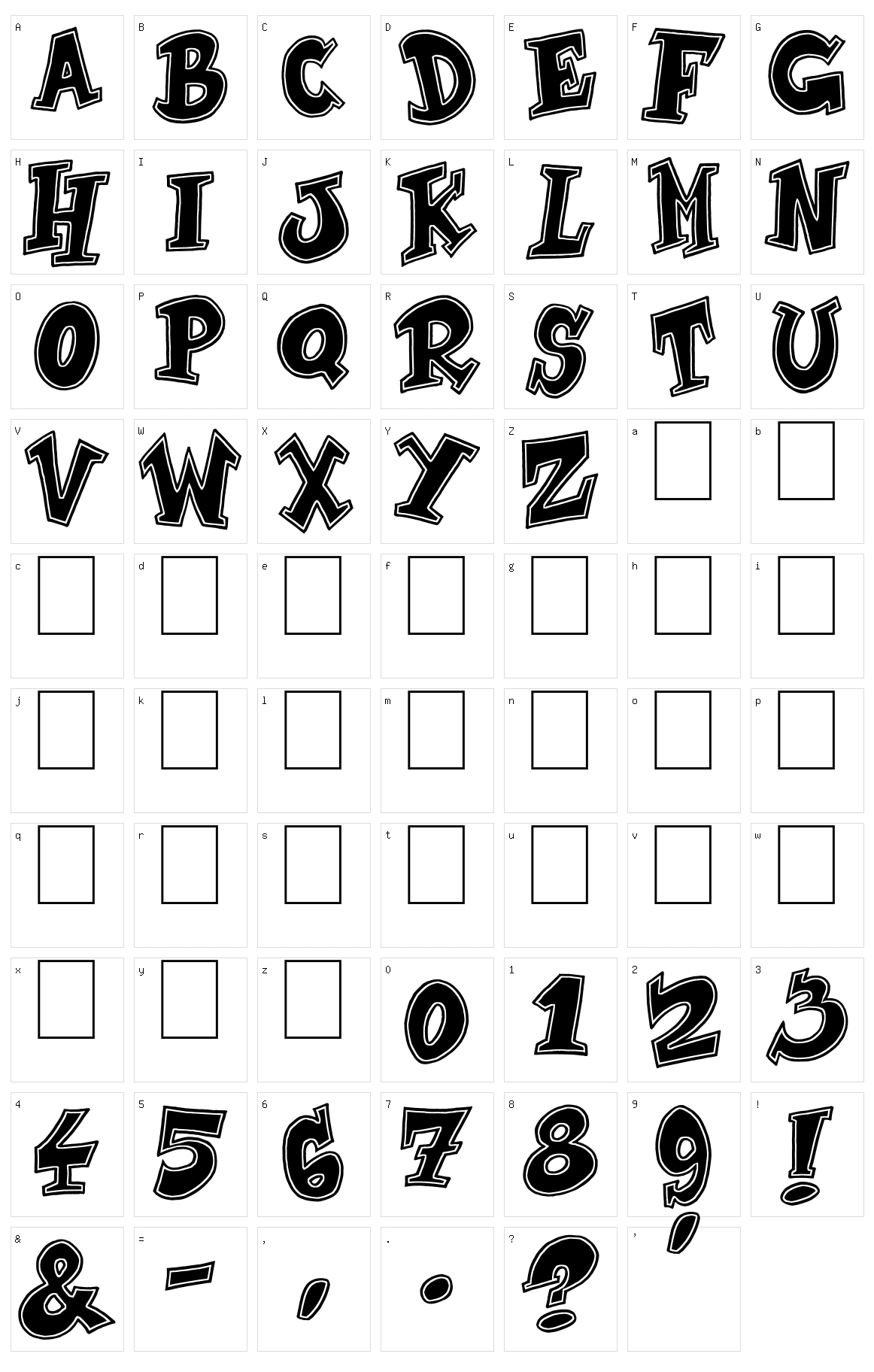 Brown Shoes Character Set