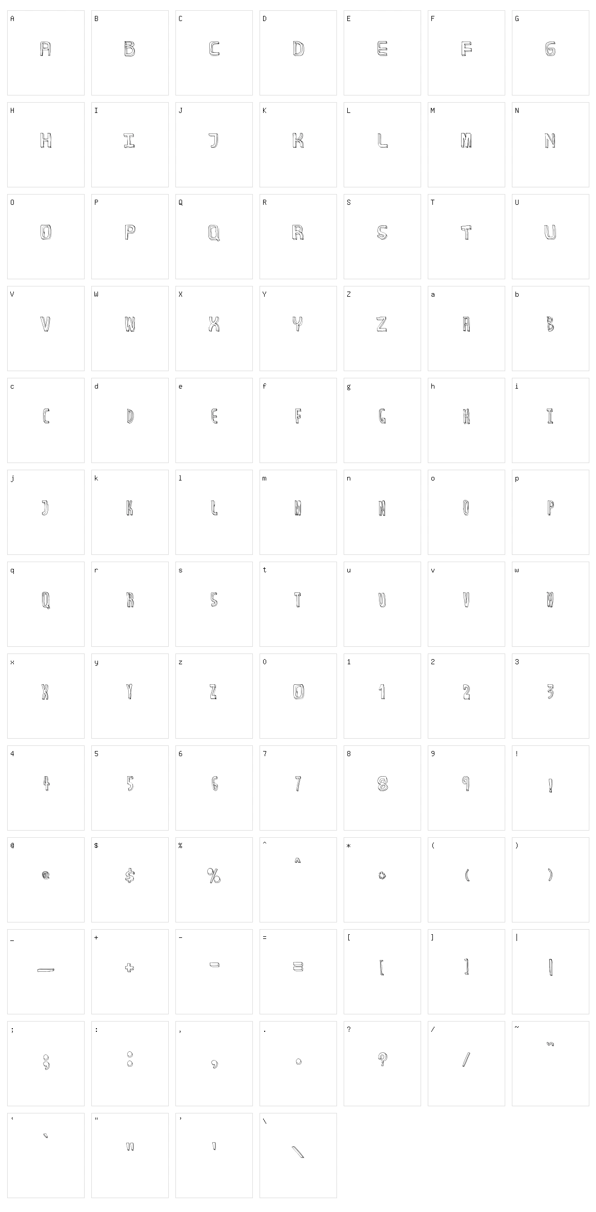 Budtender Character Set