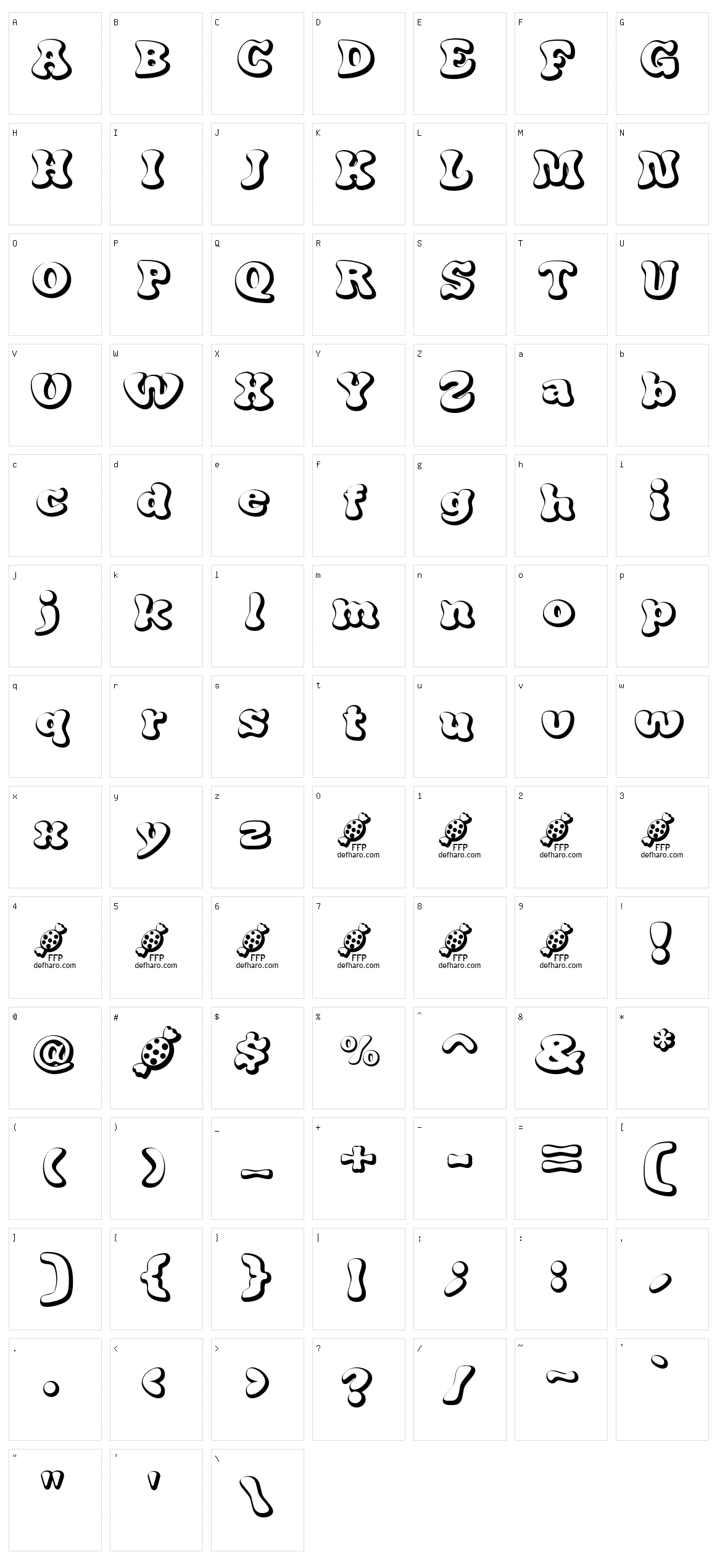 Candy Pop! Character Set