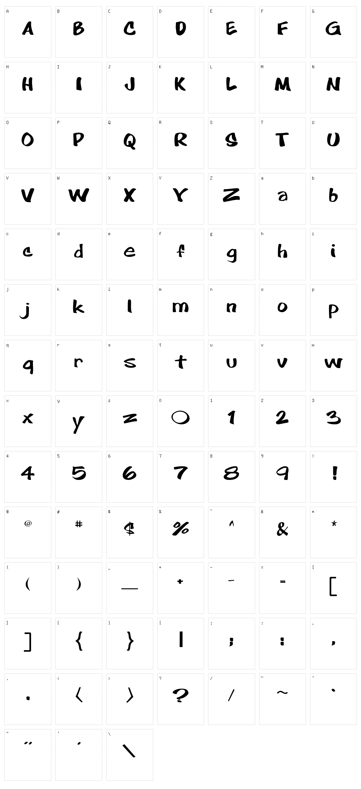 Cartoon Character Set