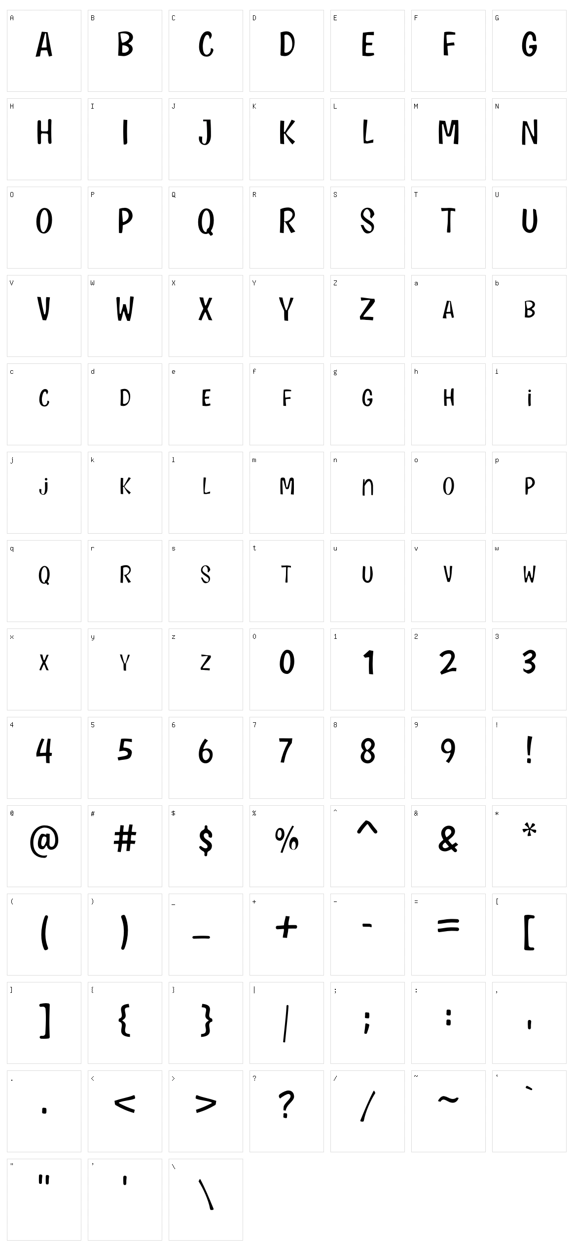 Cartoon Academy Character Set