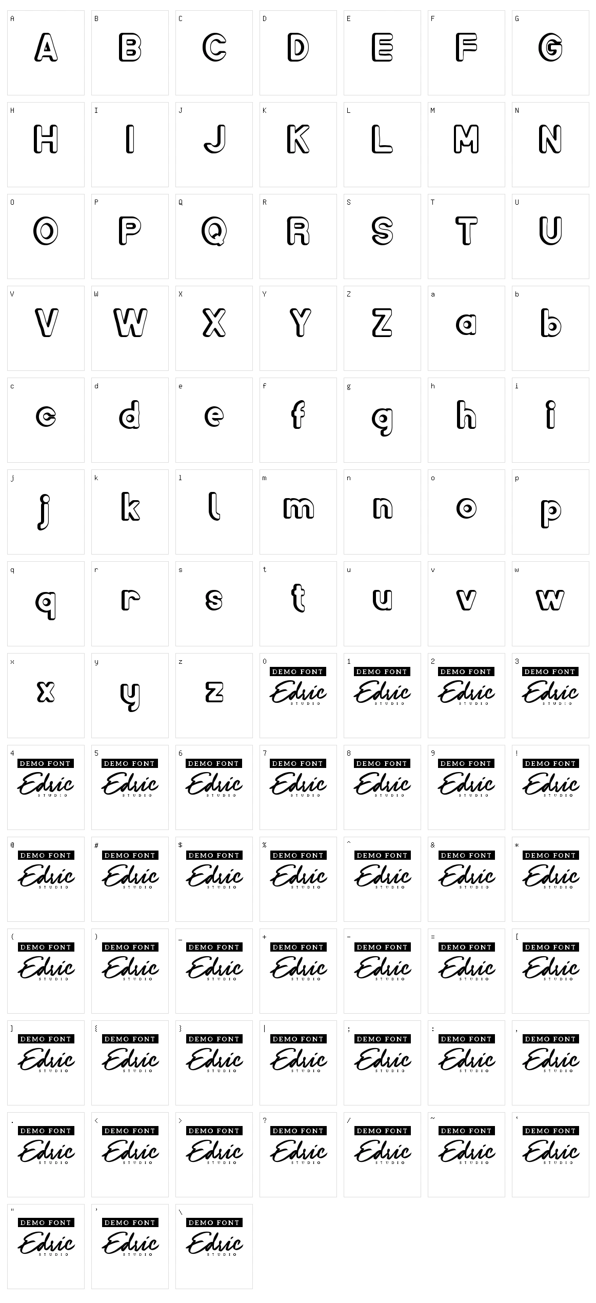 Cartoonery Character Set