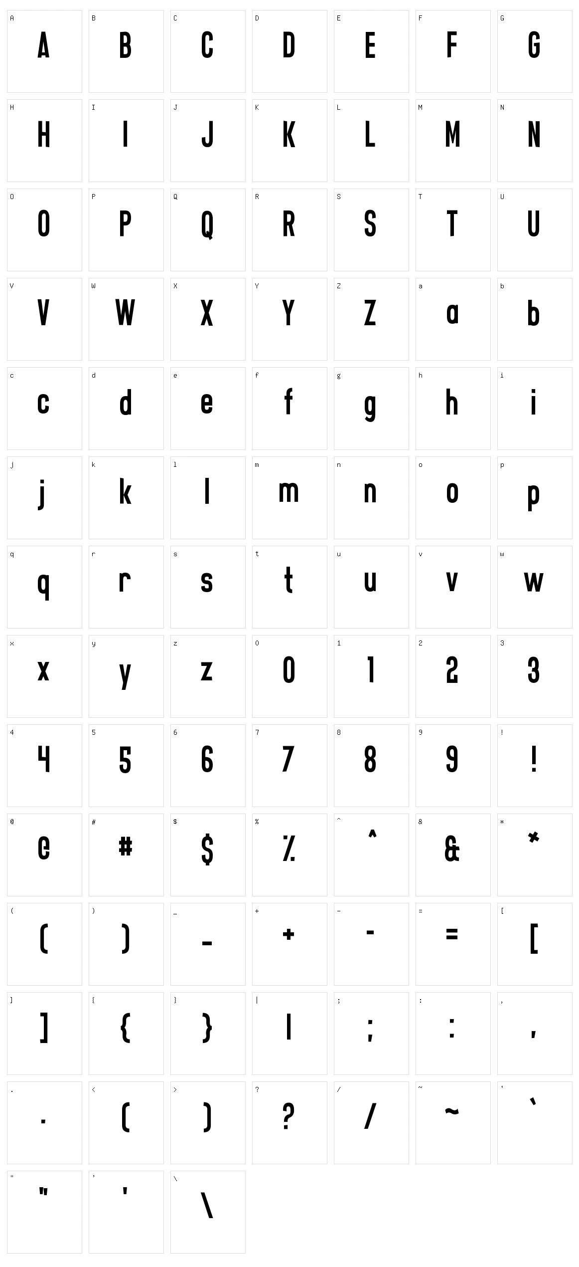 Casual Softcore Character Set