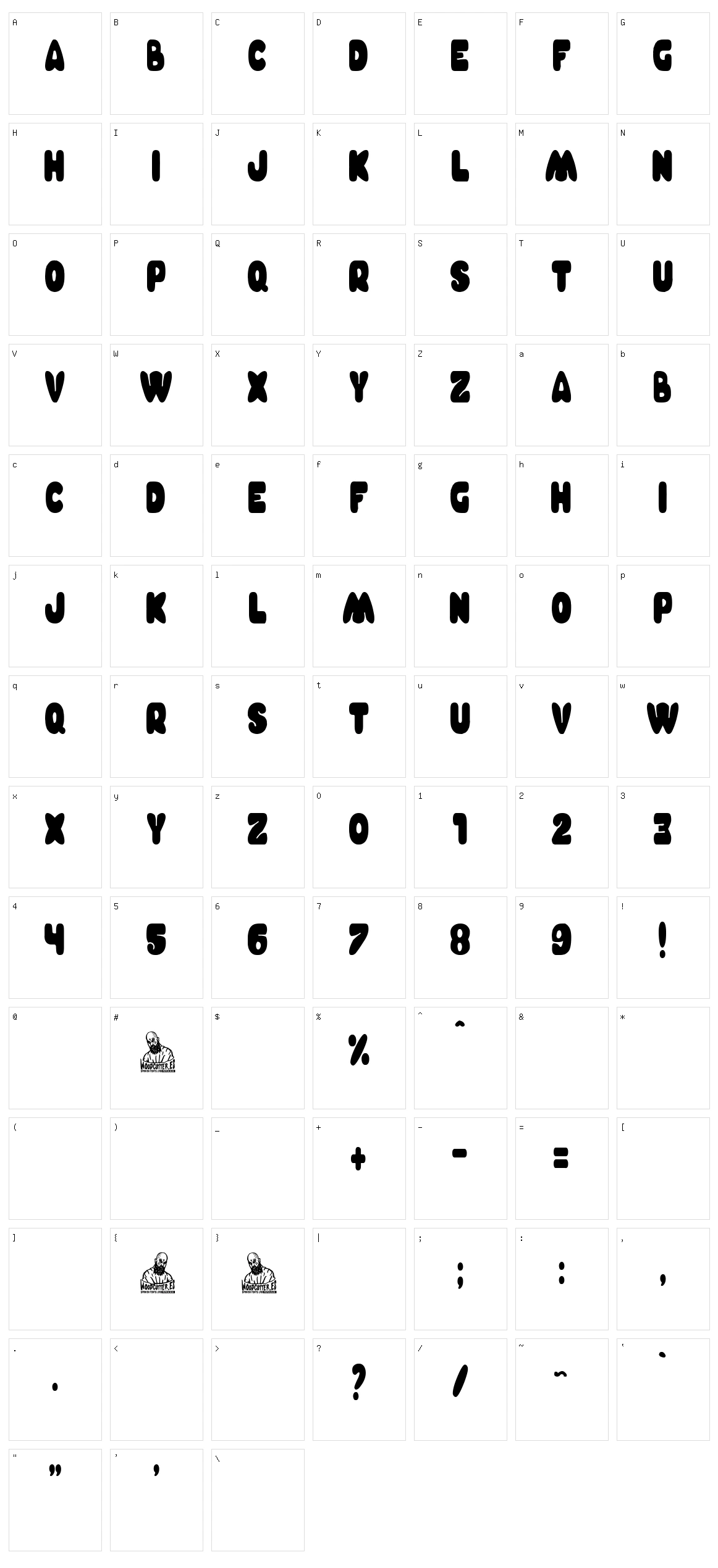 Charnego Nation Character Set