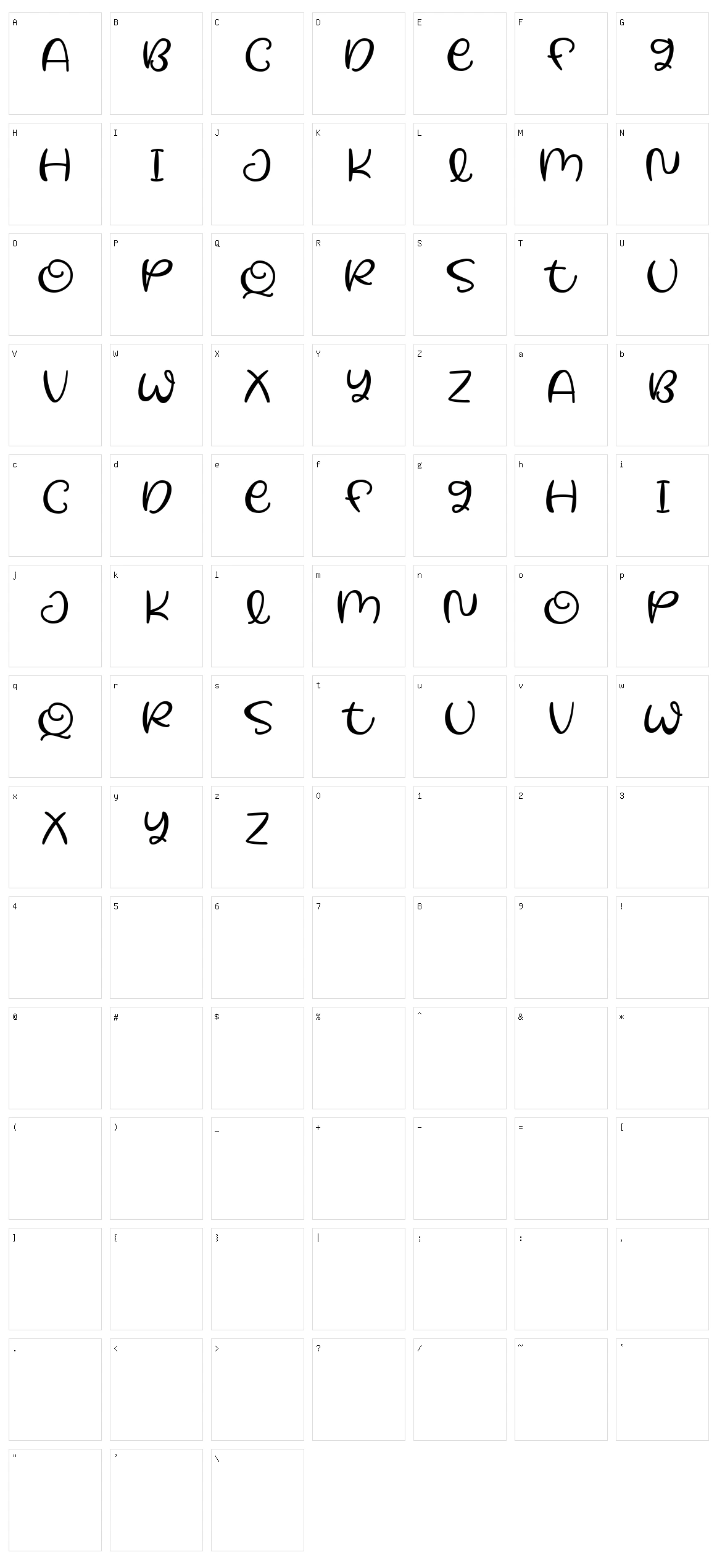 Cheers Mate Character Set