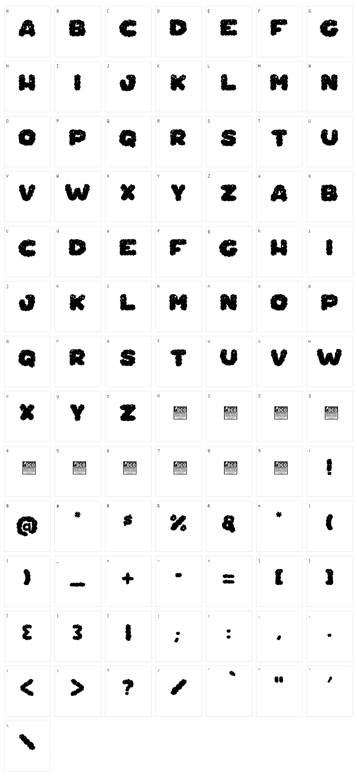 Cheese Farts Character Set